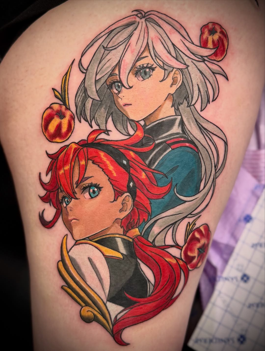 Tattoo by @goulish.tattoos — anime