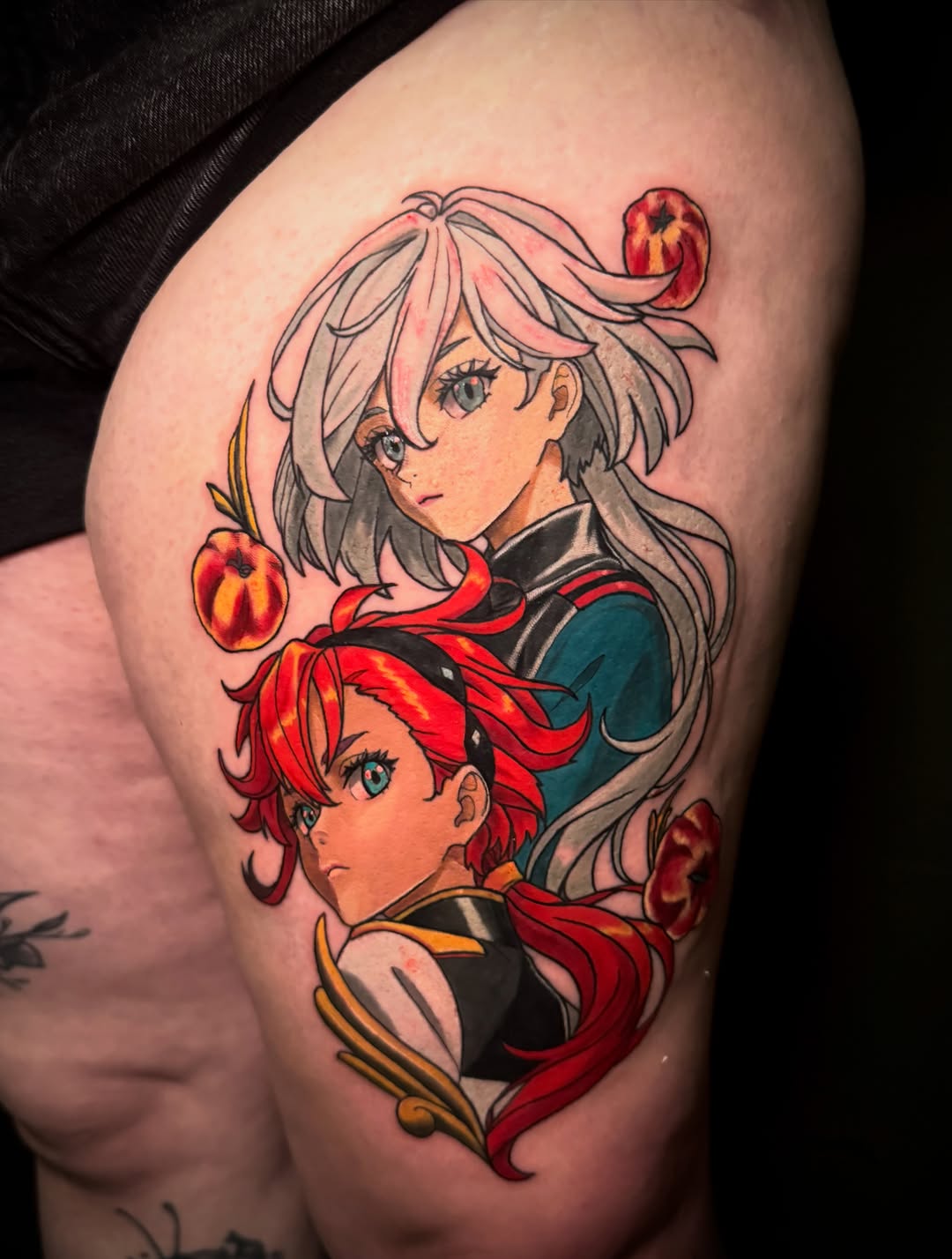 Tattoo by @goulish.tattoos — anime