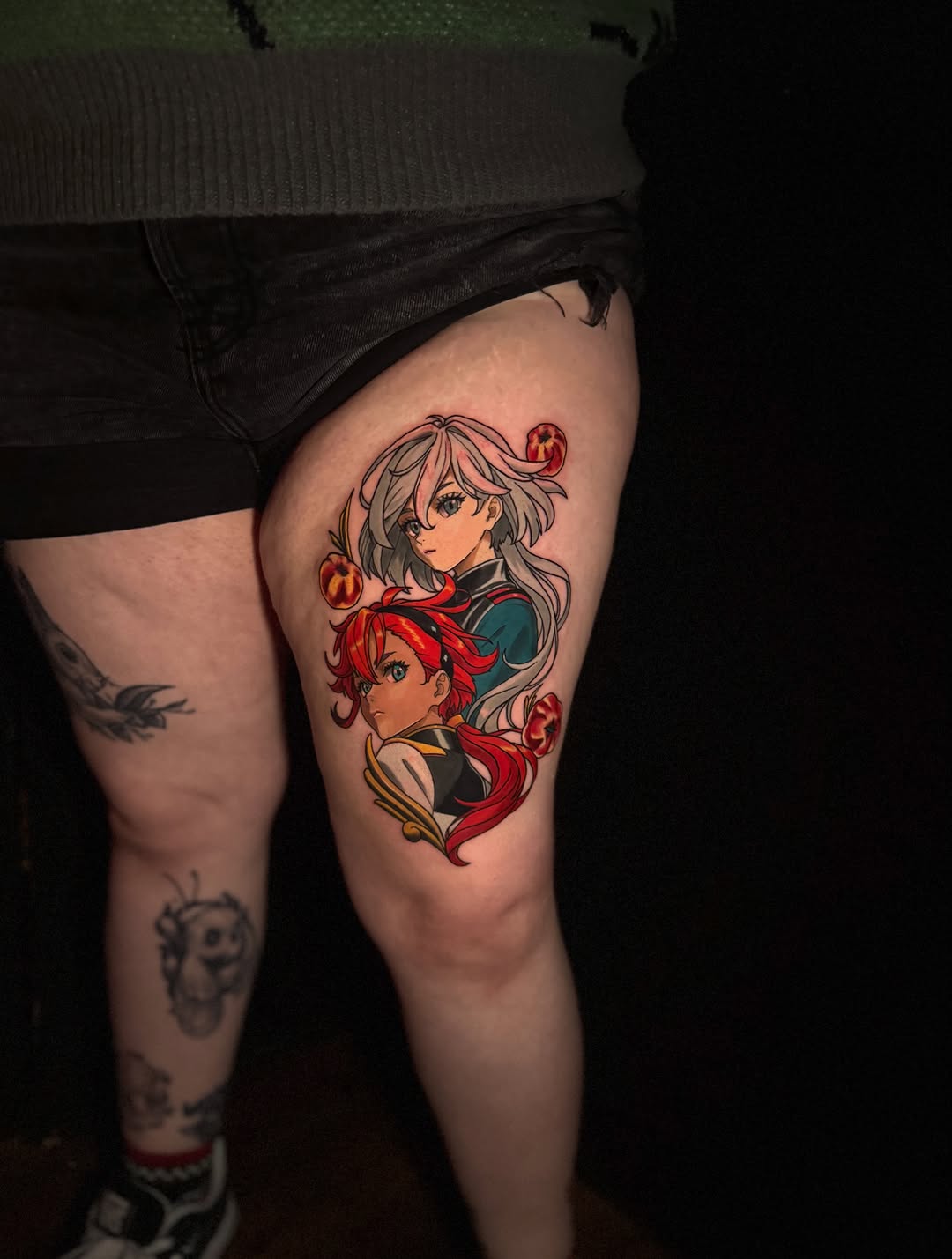 Tattoo by @goulish.tattoos — anime