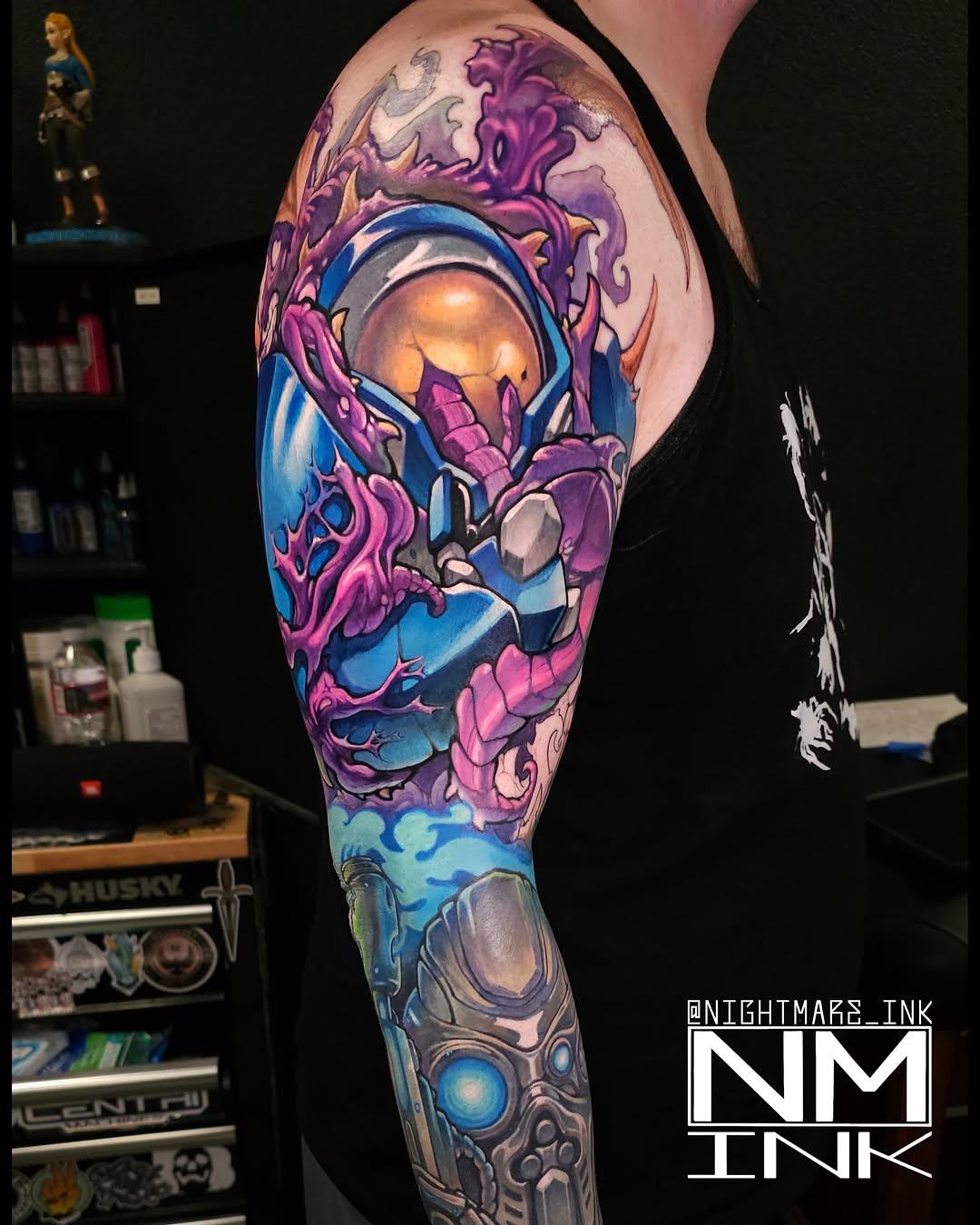 Tattoo by @nightmare_ink — new_school, illustrative