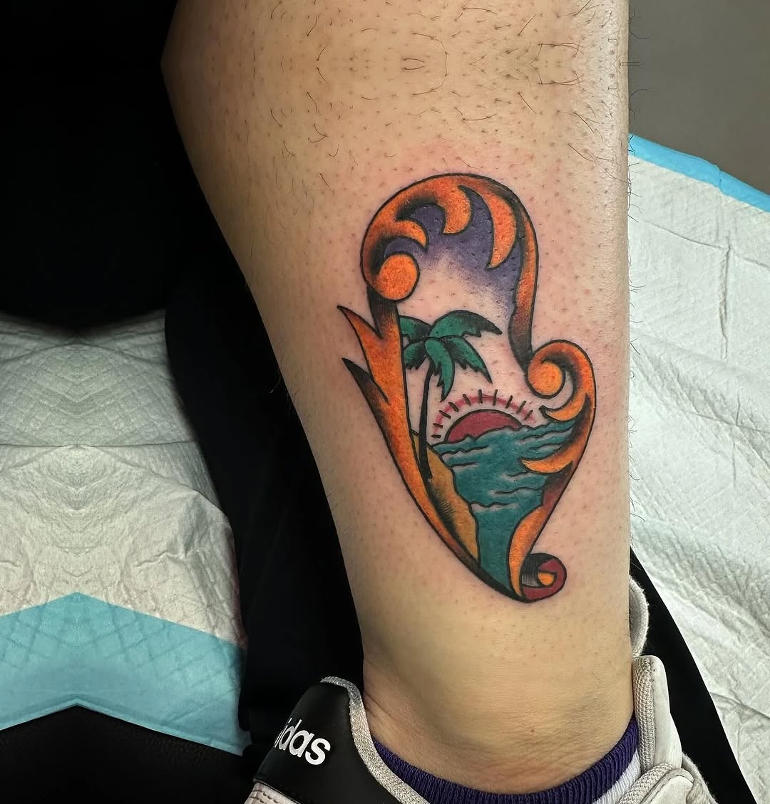 Tattoo on the forearm by Murl Dietrich