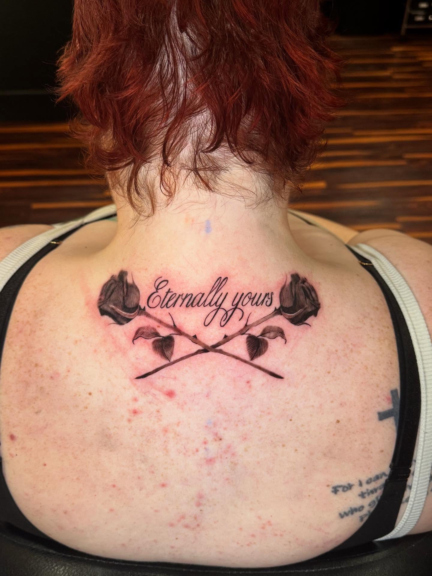 Tattoo by @boogaharts — black_and_grey
