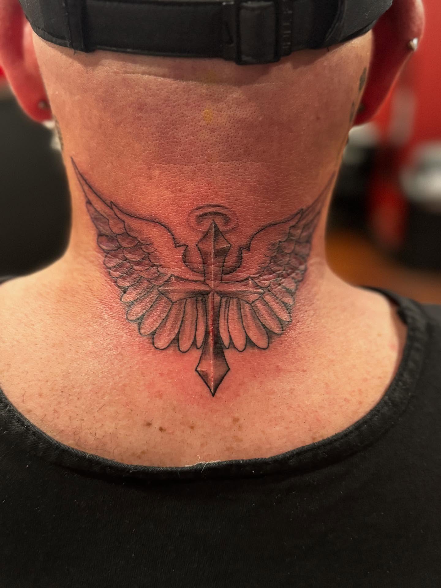 Tattoo by @boogaharts — black_and_grey