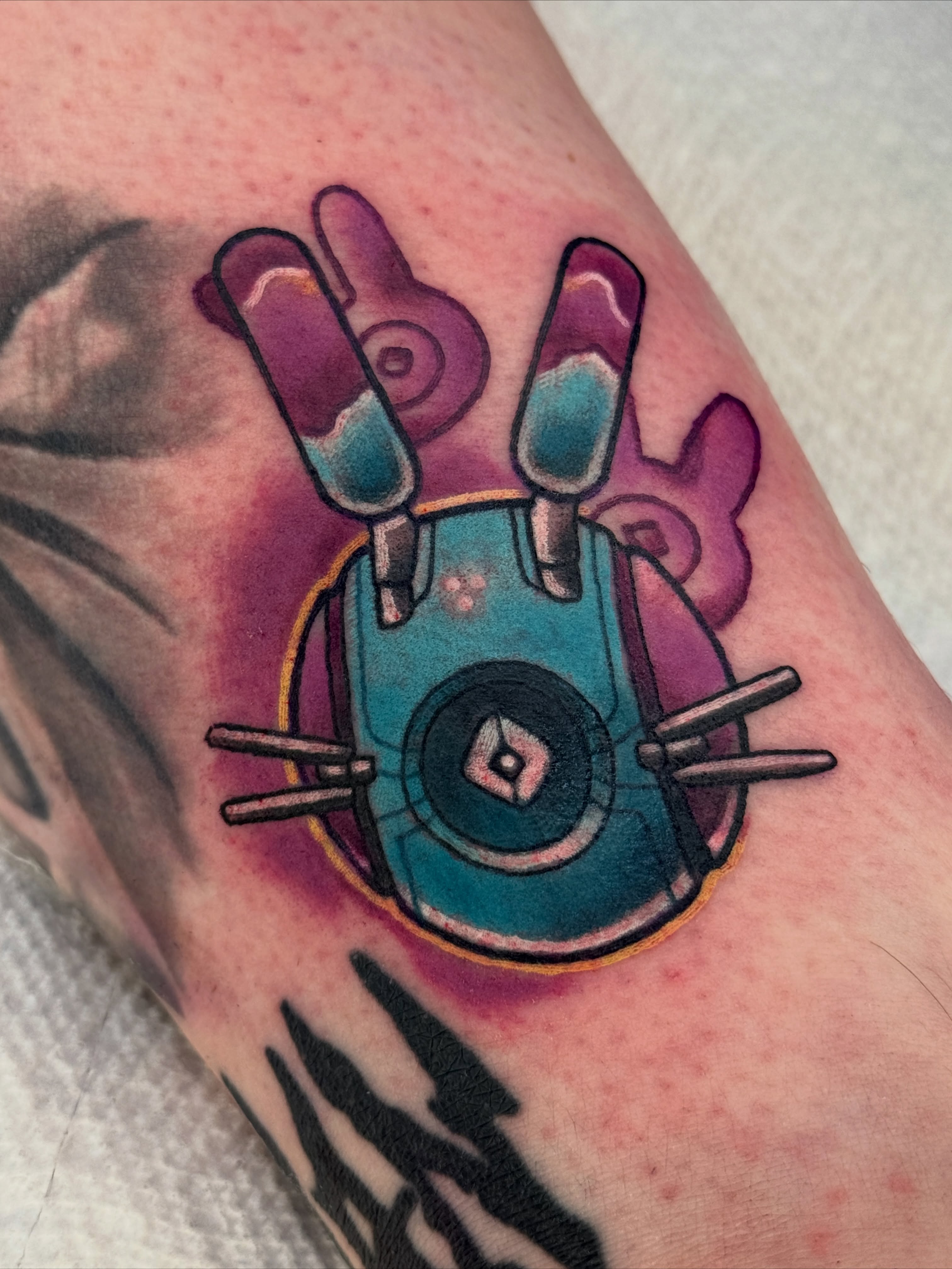 Tattoo by @41tat2angel — geometric