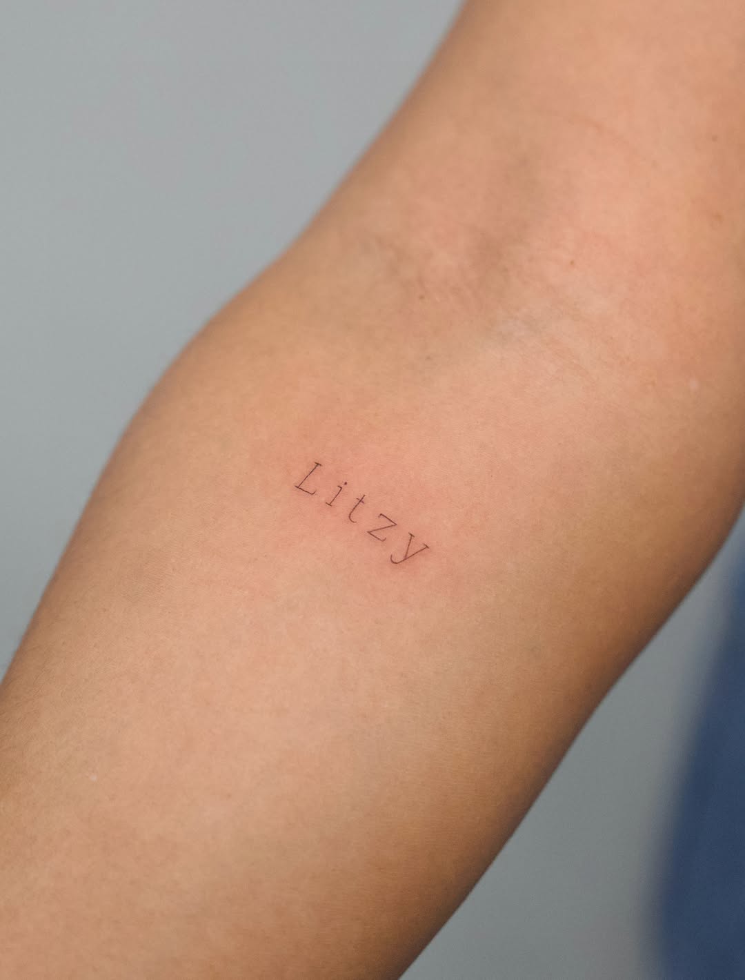 Tattoo by @moni.tattoos β fine_line, lettering_script