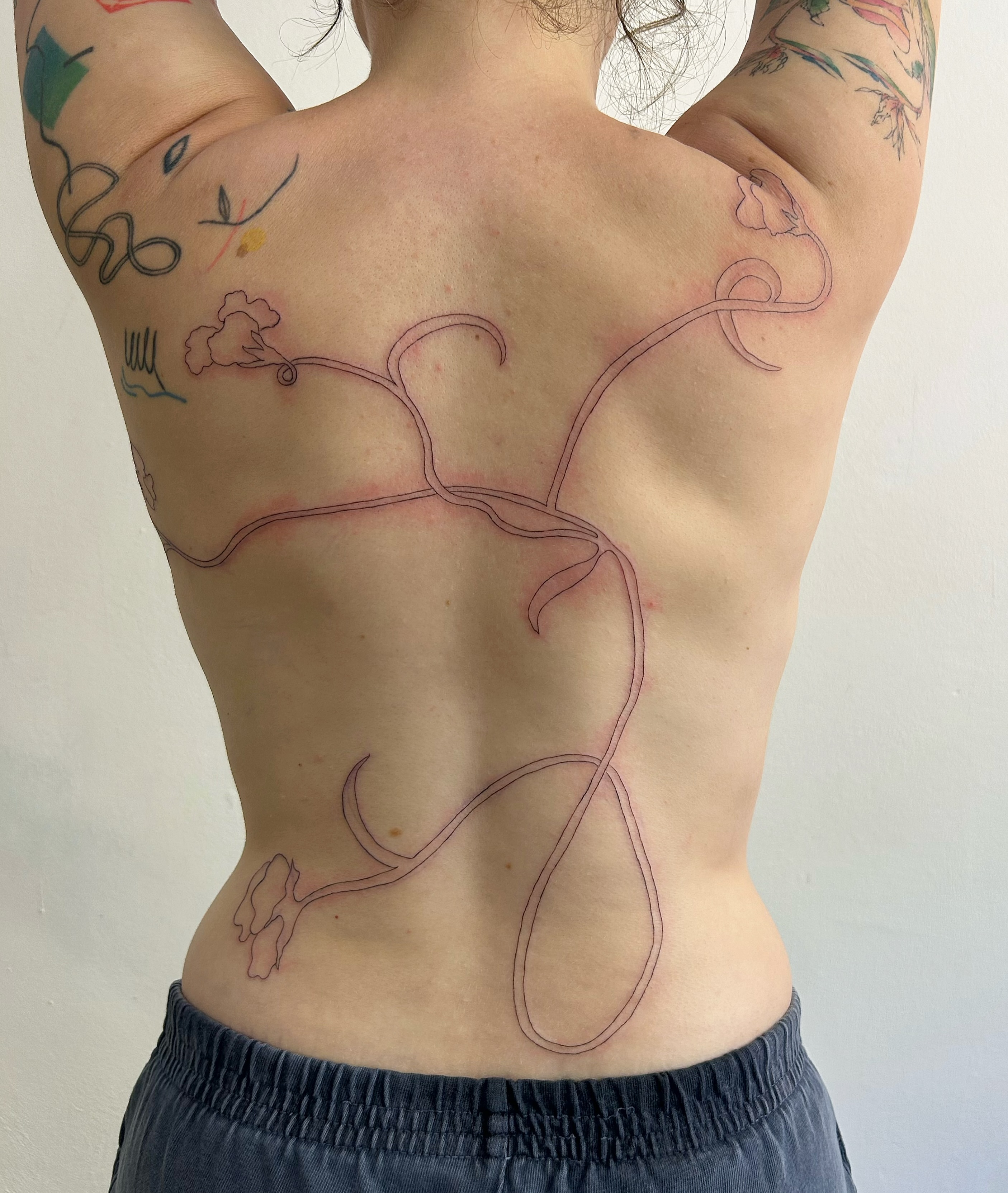 Tattoo by @klaracoral — fine_line