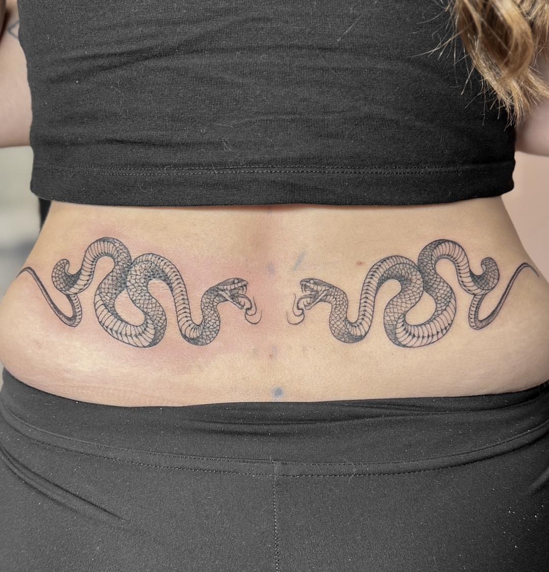 Tattoo by @beccasuetattoo — black_and_grey