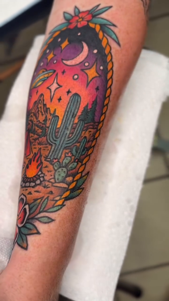 Tattoo by @tshawrk β neo_traditional, realism