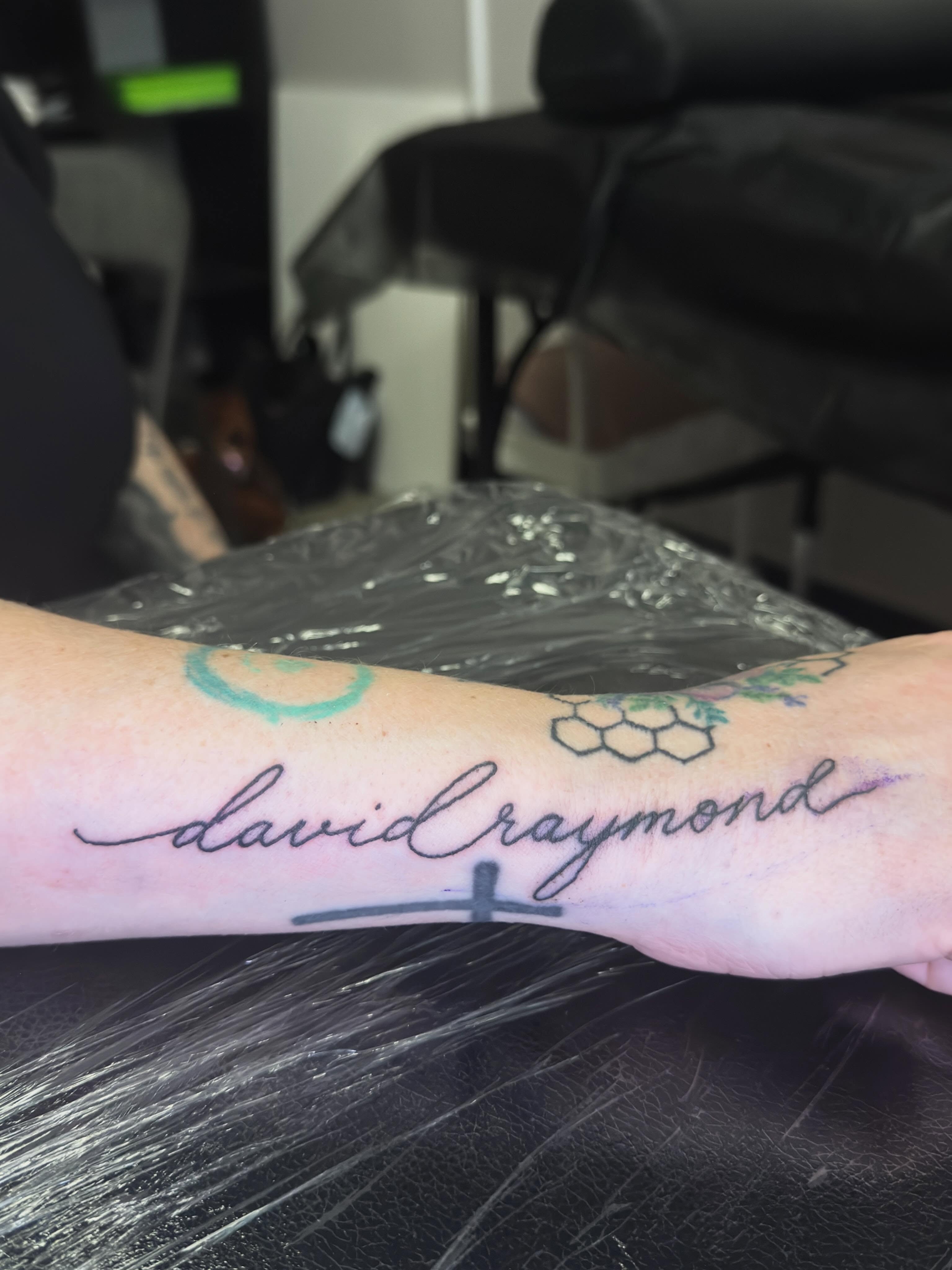Tattoo by @tat2desirez β lettering_script