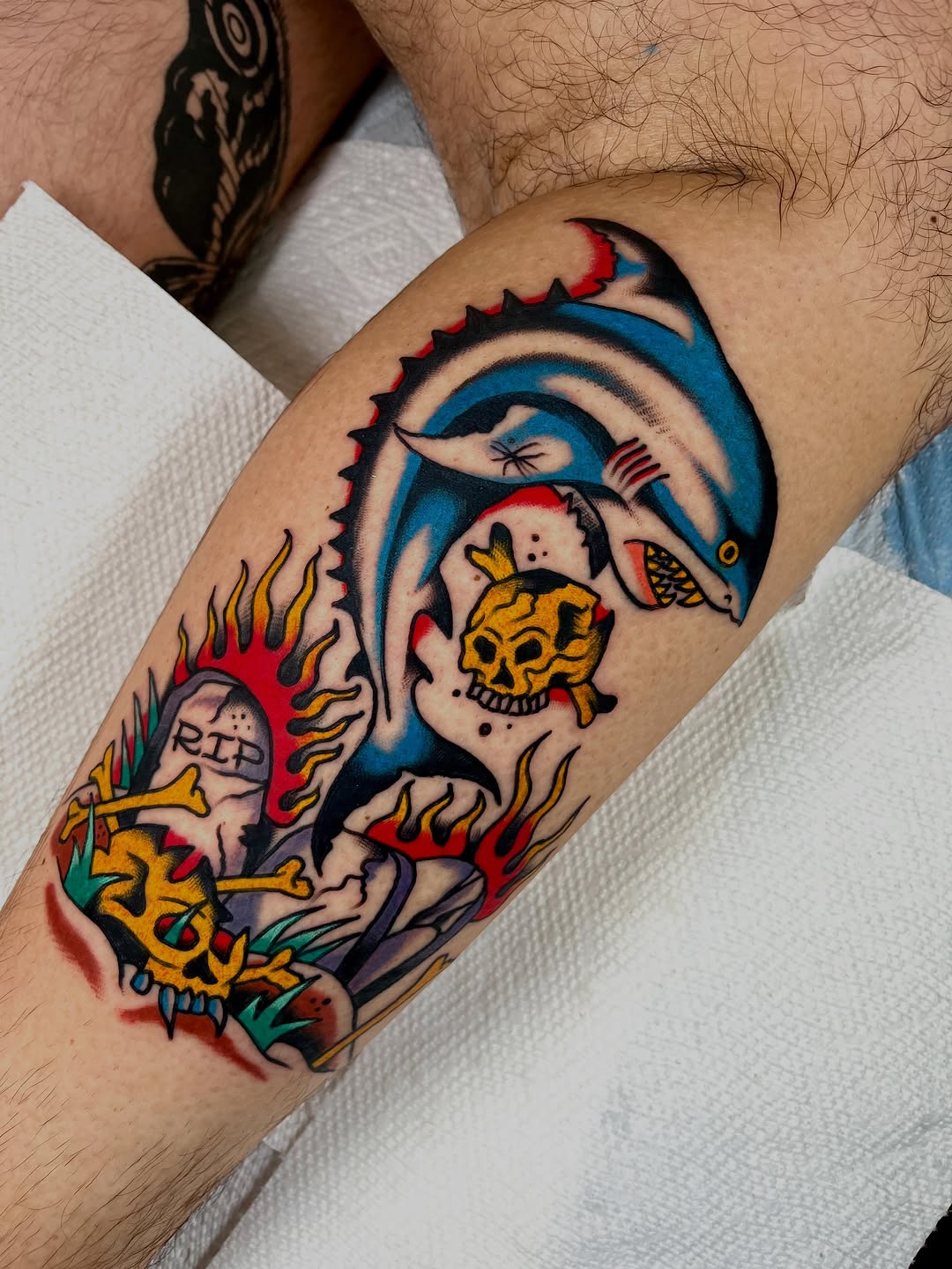 Tattoo by @charlieotattoos — american_traditional