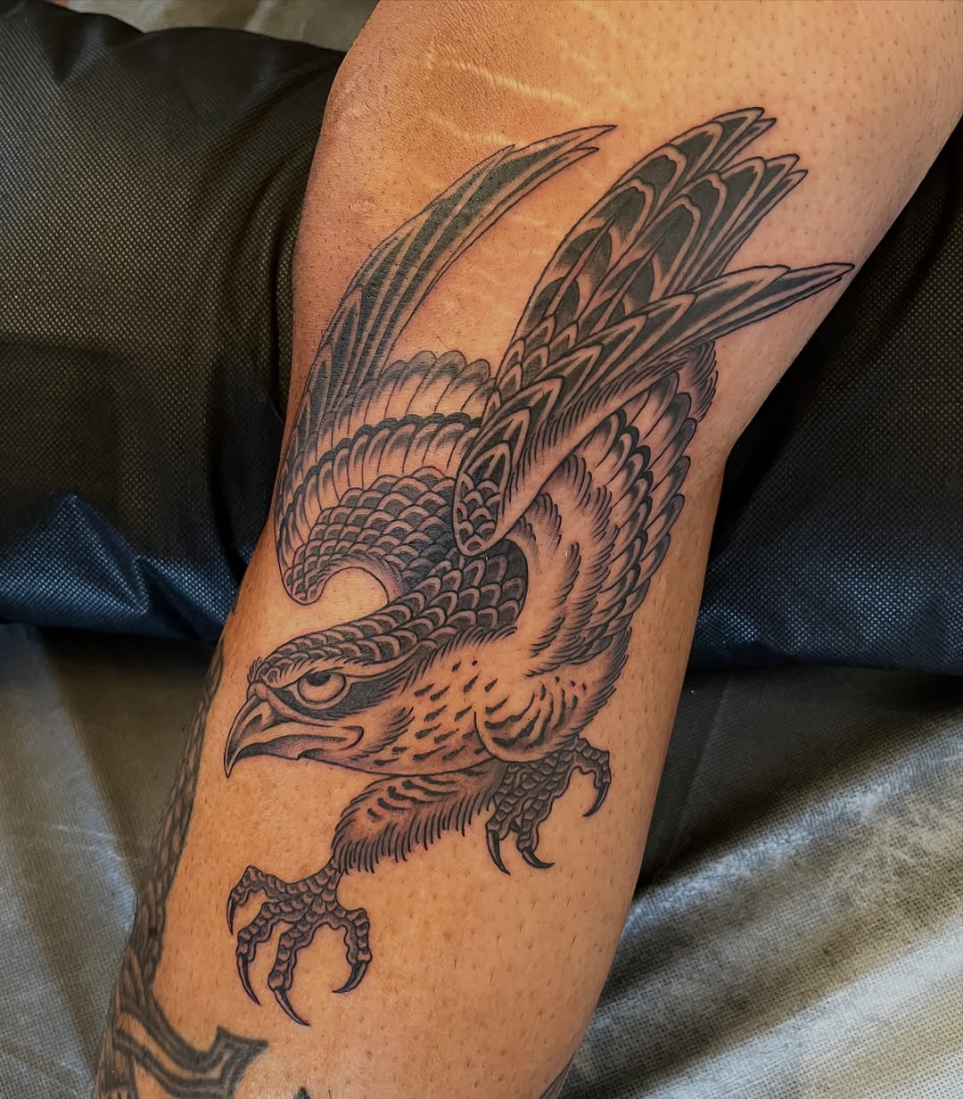 Tattoo by @czatattoos — black_and_grey, realism