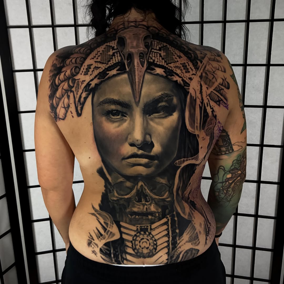 Tattoo by @adamlinktattooer β realism, dark_realism
