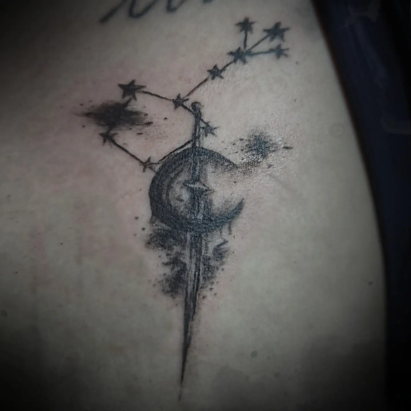 Tattoo by @inkzilla_tattoos — black_and_grey
