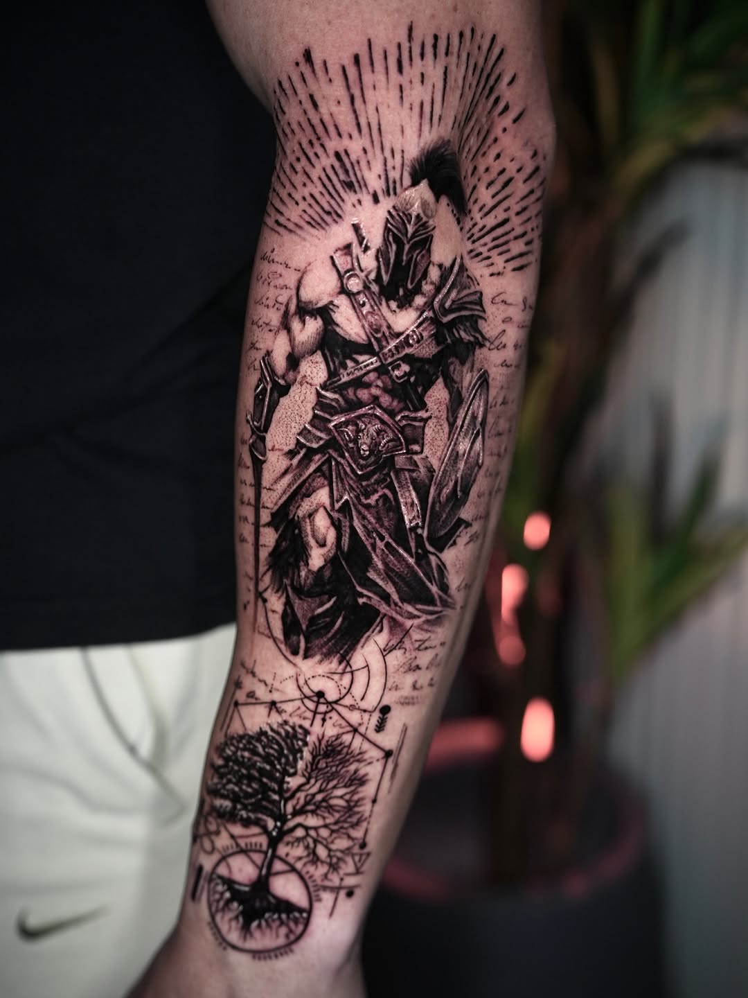 Tattoo by @adriantattoohlg — realism, black_and_grey