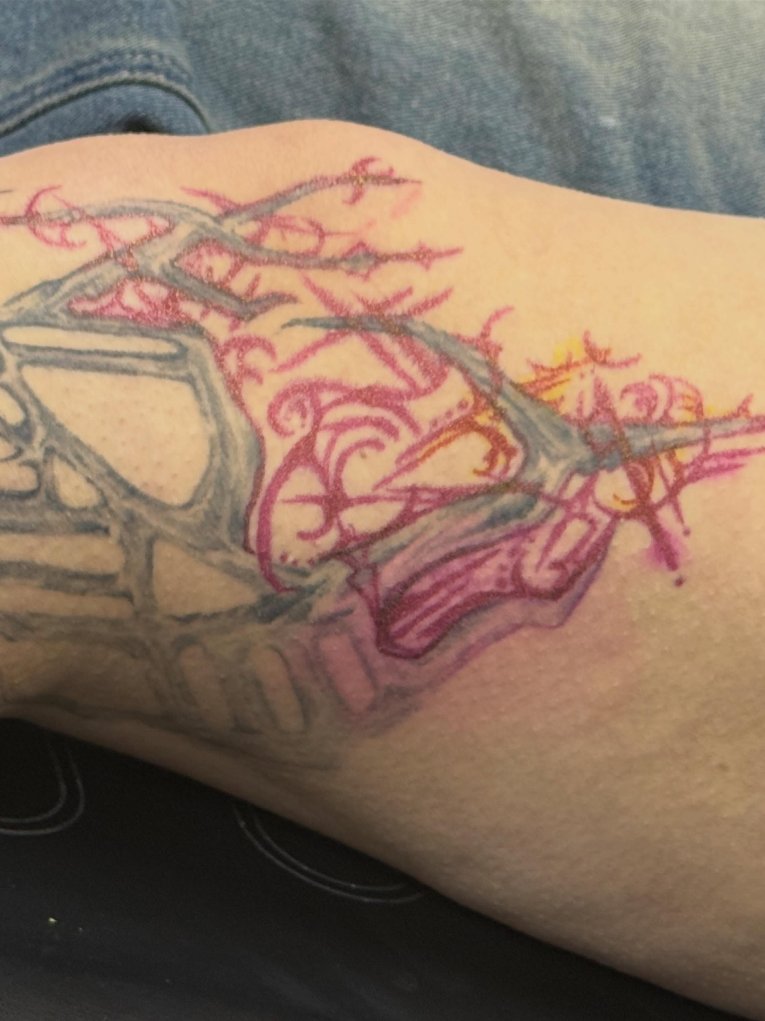 Tattoo by @loui_lays_ink — watercolor