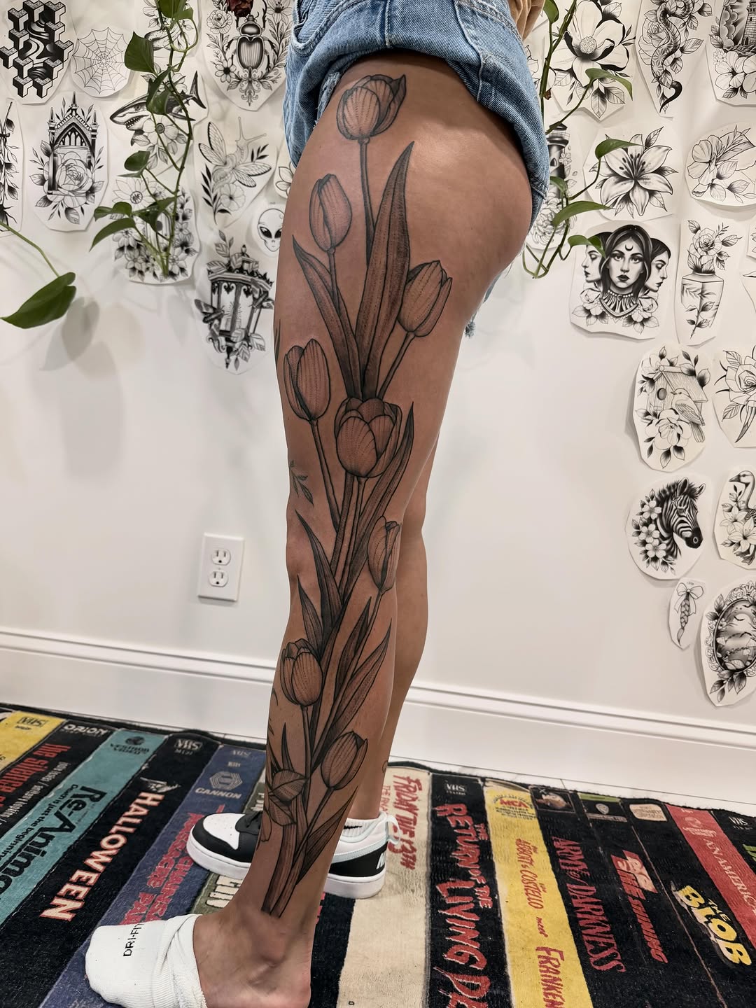 Tattoo by @darkartist82 — black_and_grey, realism