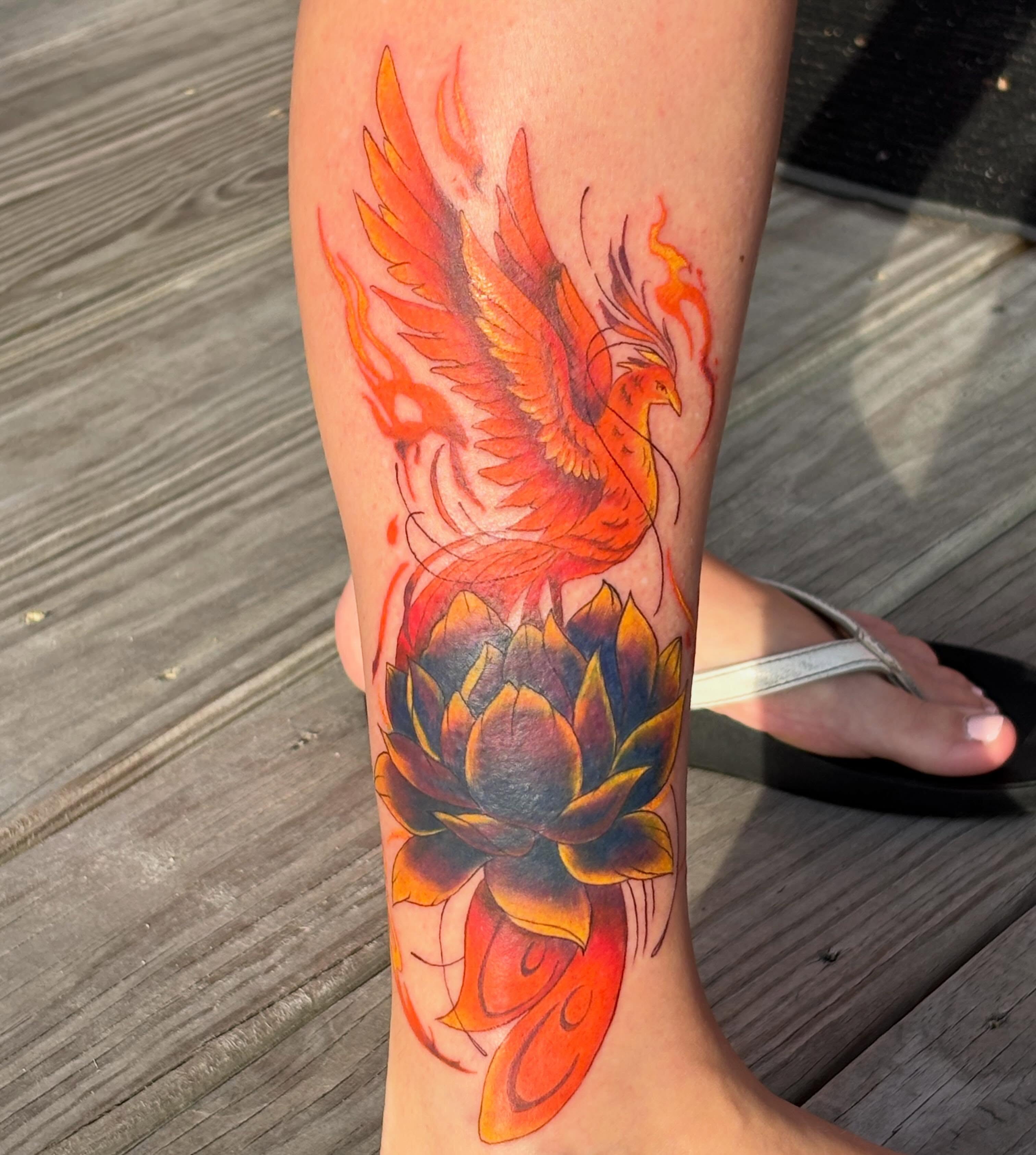 Tattoo by @_stabbygabby — new_school, watercolor