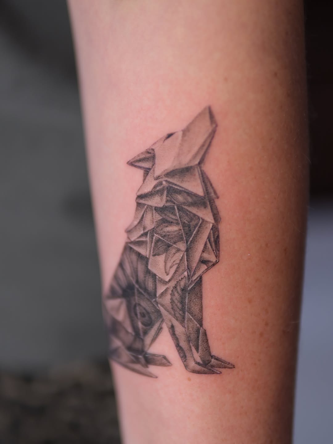 Tattoo by @alinasovina.tattooing — geometric, black_and_grey