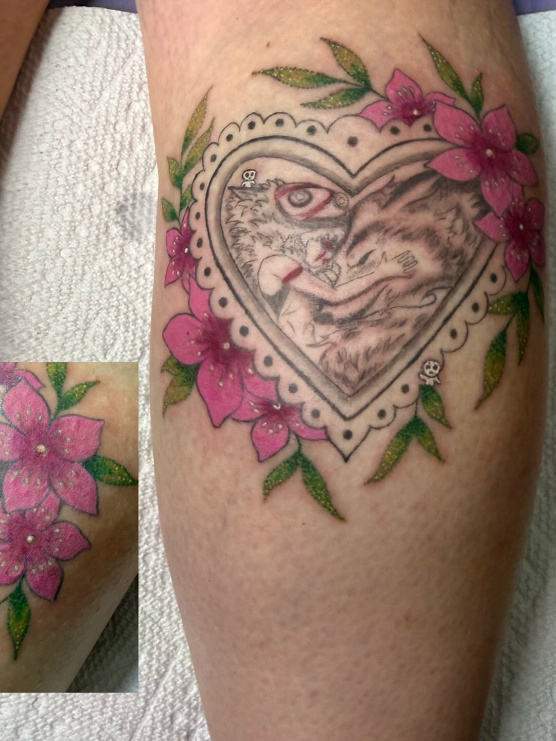 Tattoo by @azarathtattoos — american_traditional, dotwork