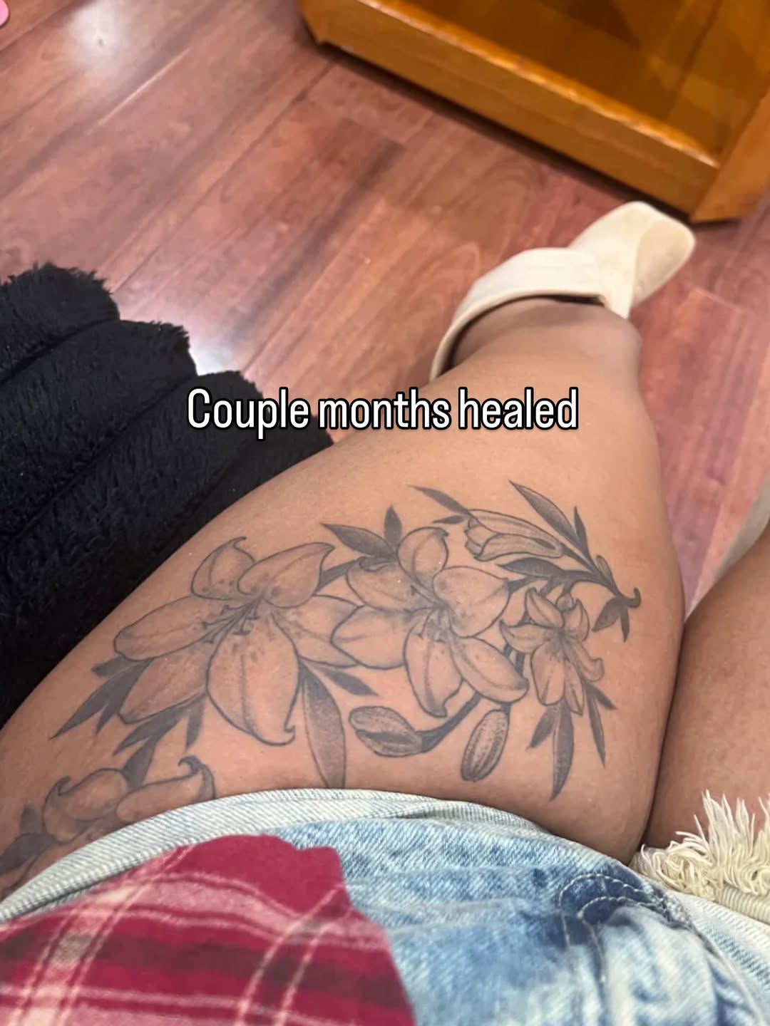 Tattoo by @mialaynetattoo — black_and_grey, realism
