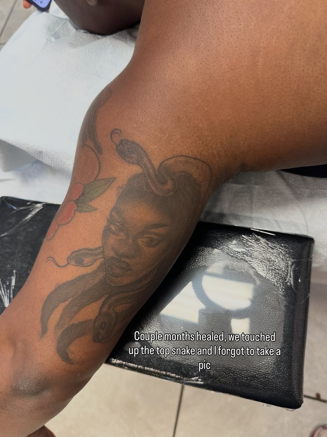 Tattoo by @mialaynetattoo — black_and_grey, realism