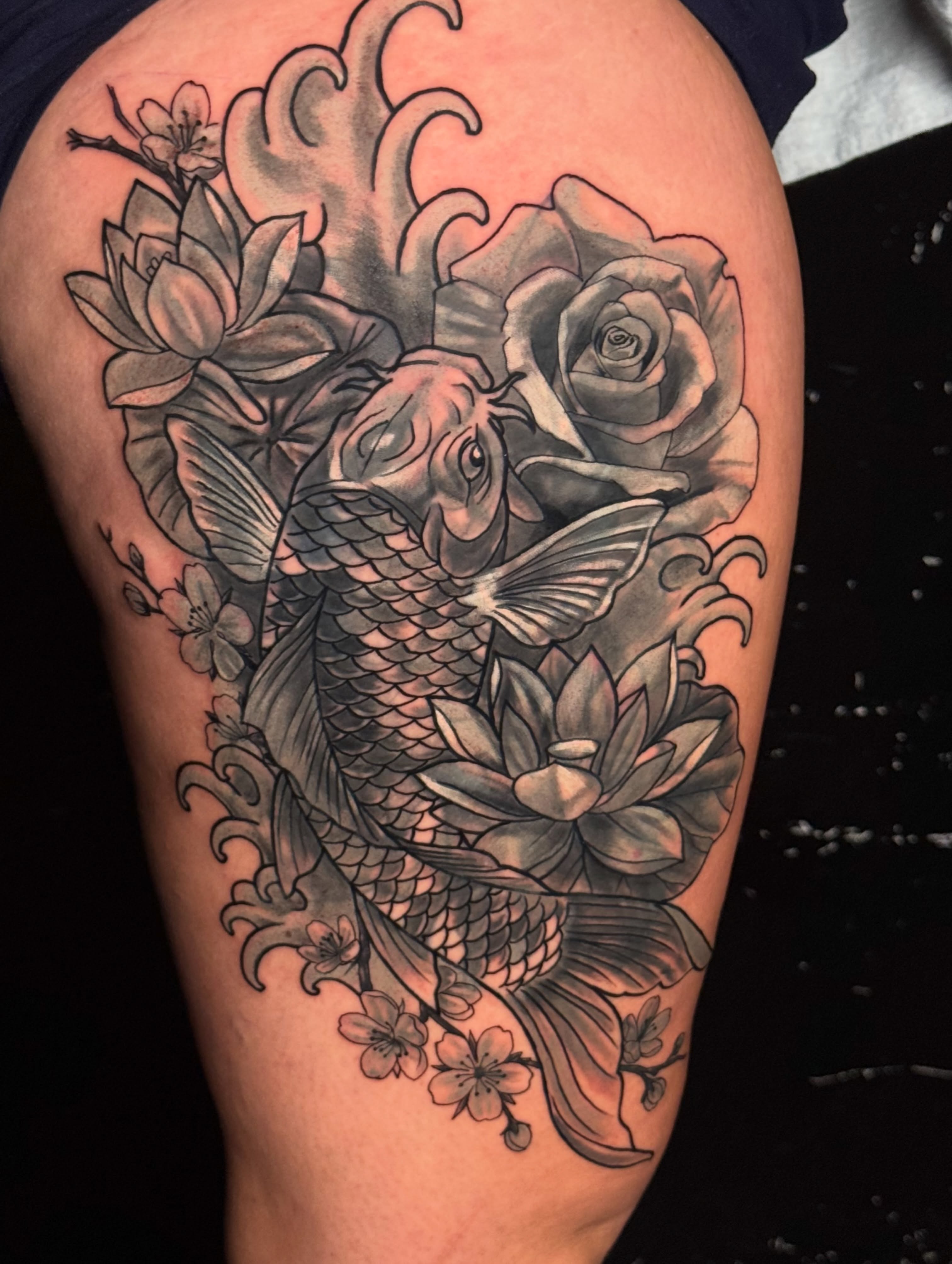 Tattoo by @tonywhodoestattoos — japanese_irezumi
