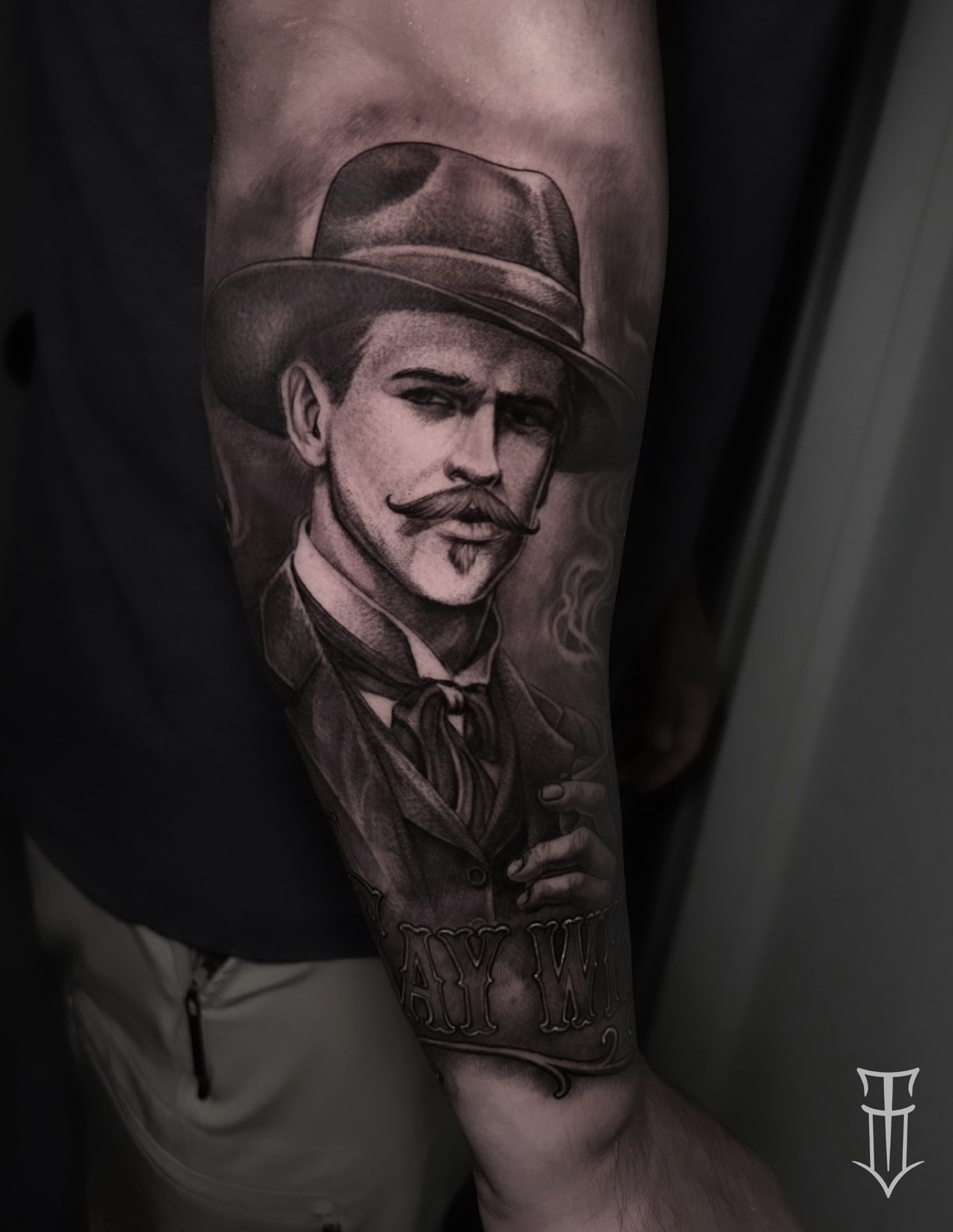 Tattoo by @shadesofpain1992 — realism, black_and_grey