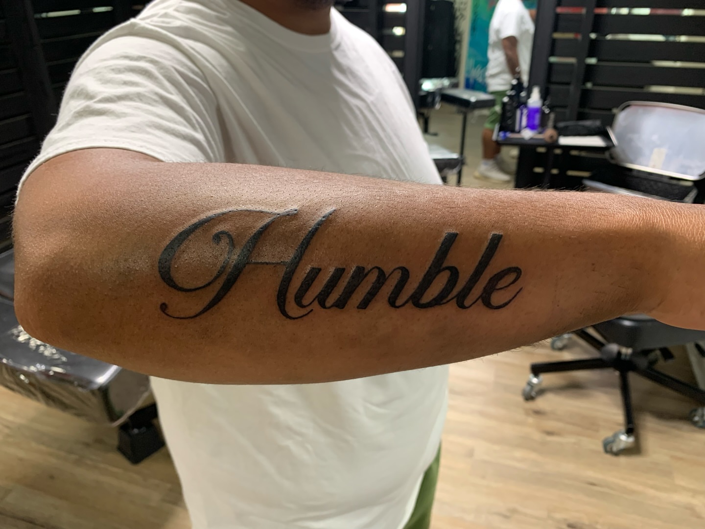 Tattoo by @samtha_sb_art — lettering_script