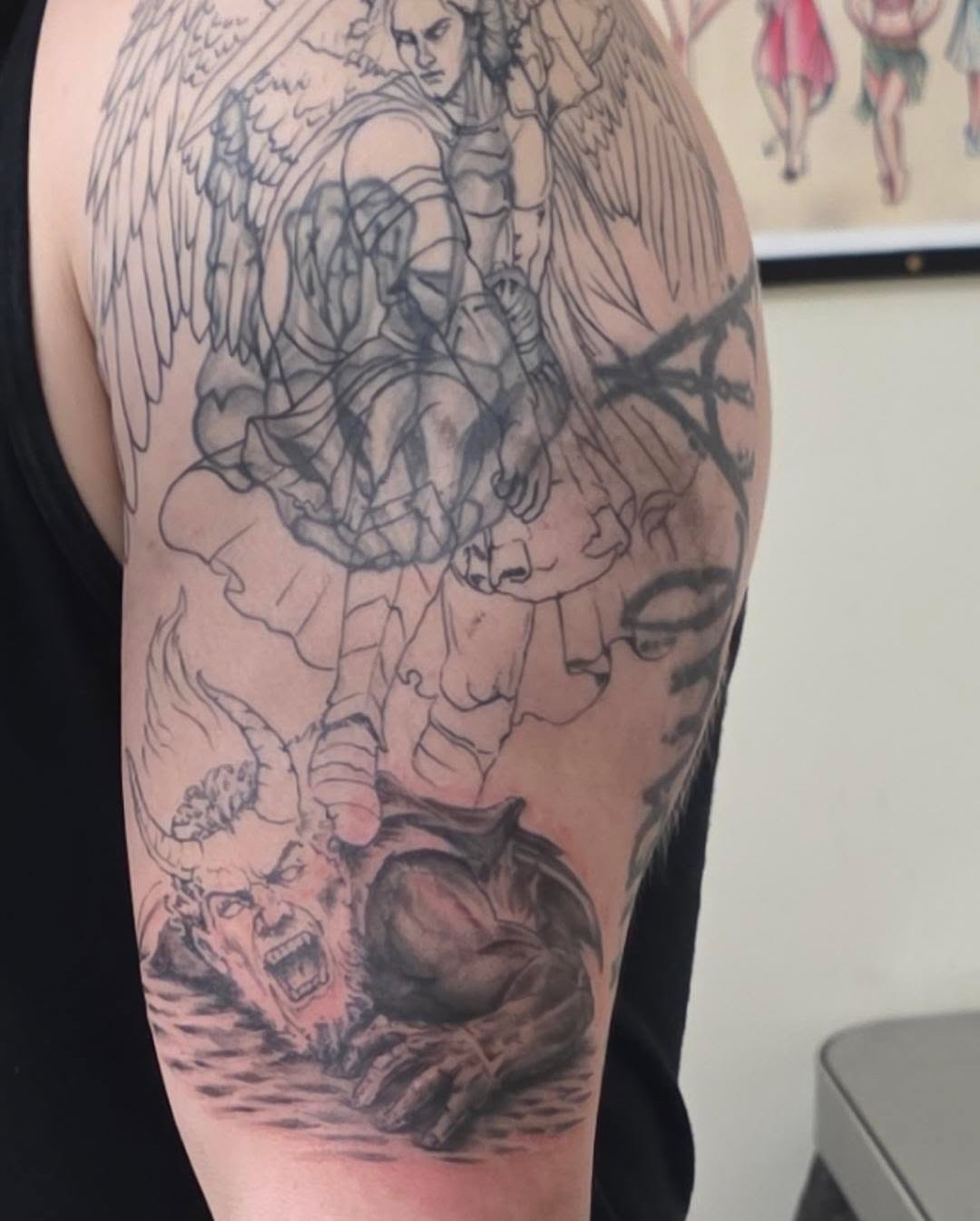 Tattoo by @kluch_tattoo — black_and_grey, realism