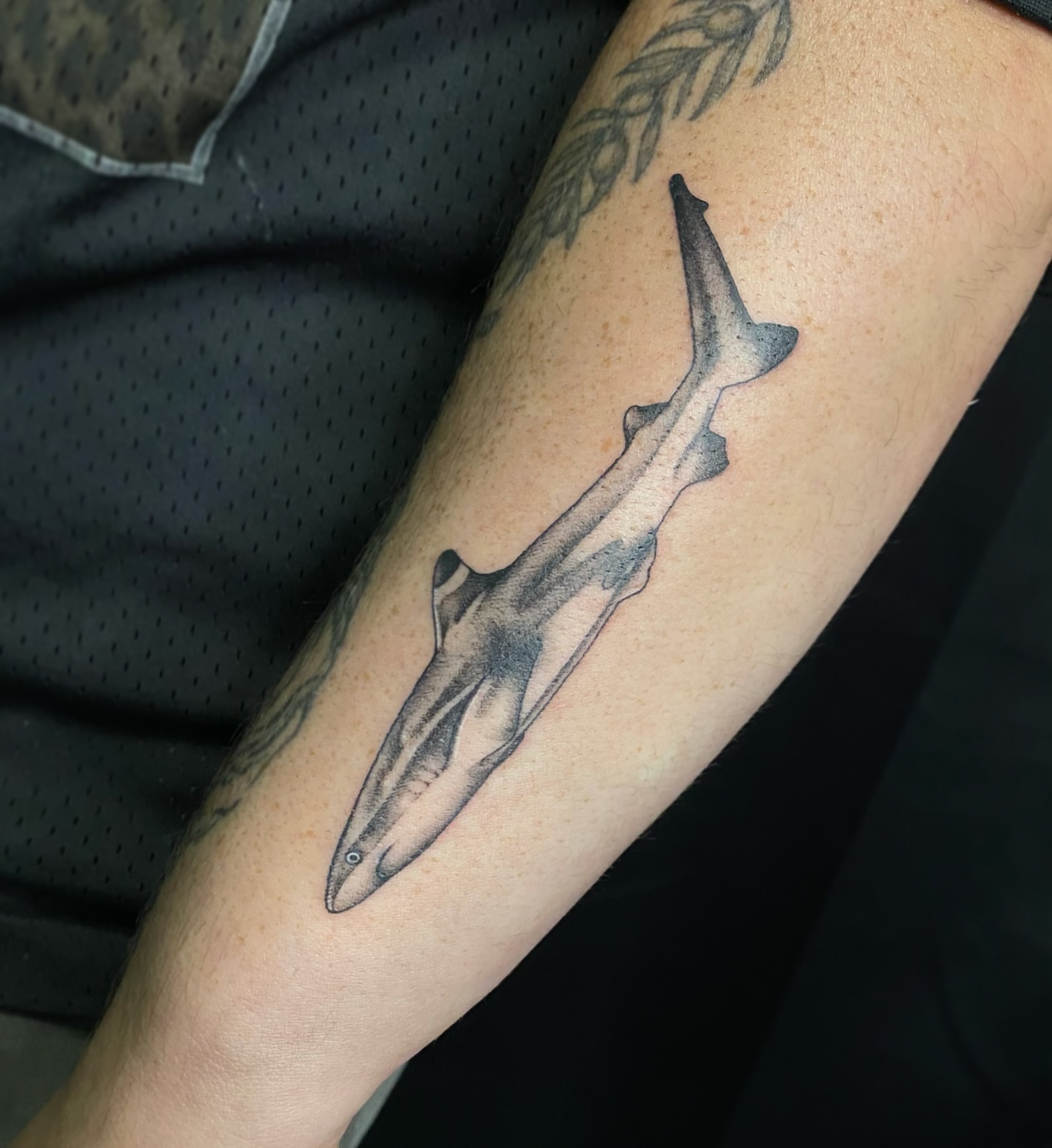 Tattoo by @gentledeviltattoo β black_and_grey
