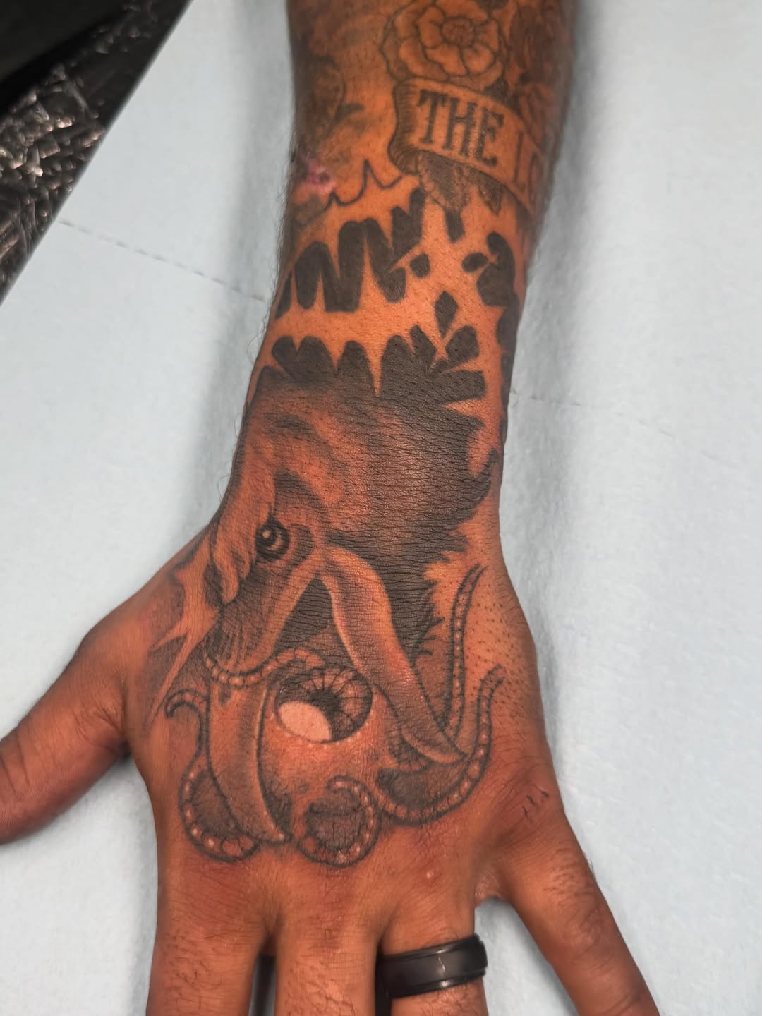 Tattoo by @brandxn_seven — black_and_grey, realism