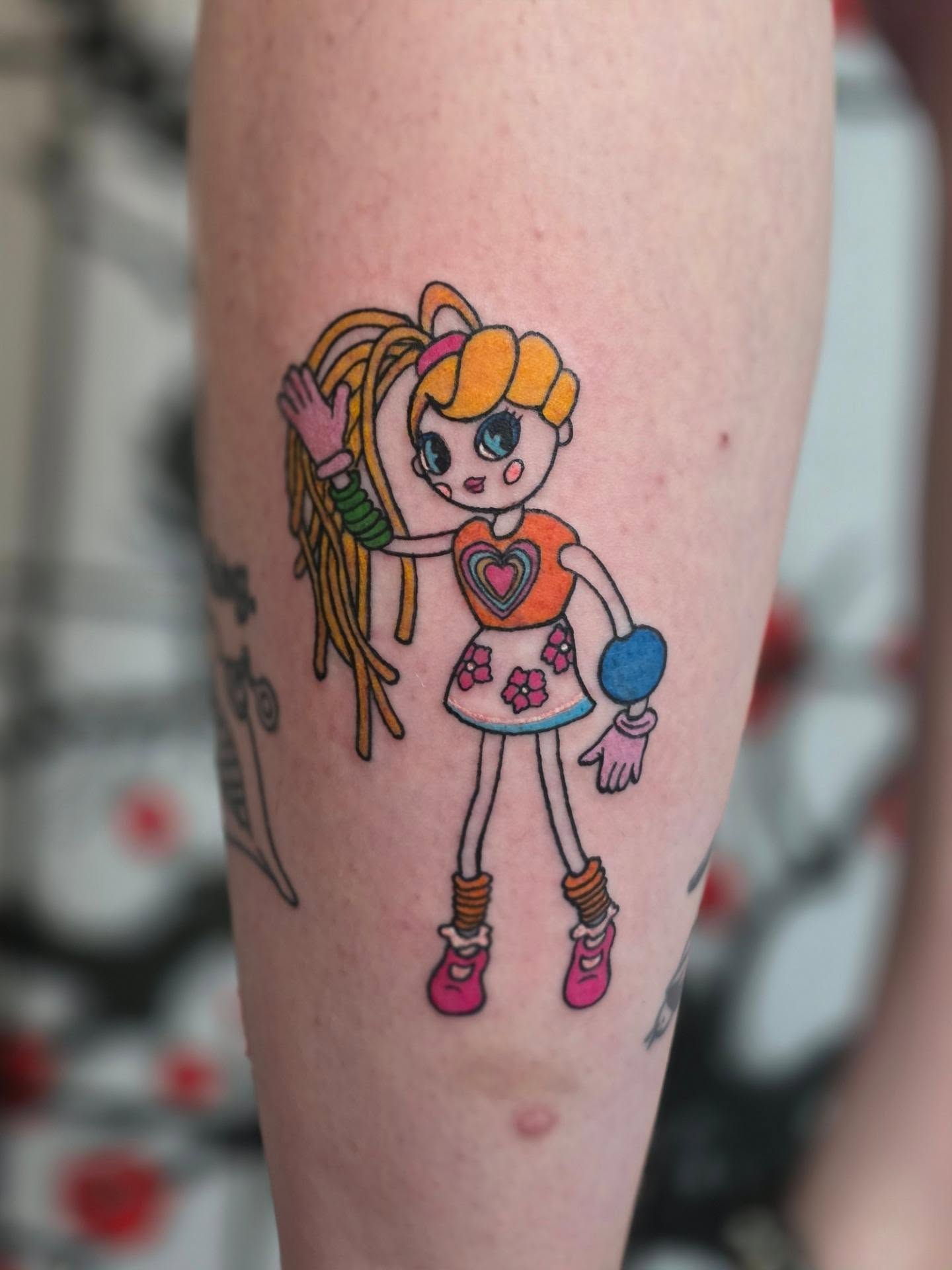 Tattoo by @yogiweebtatts — illustrative