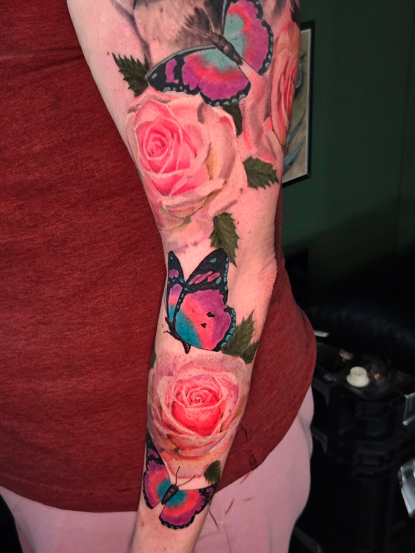 Tattoo by @walt_tattoo_mke — realism, watercolor