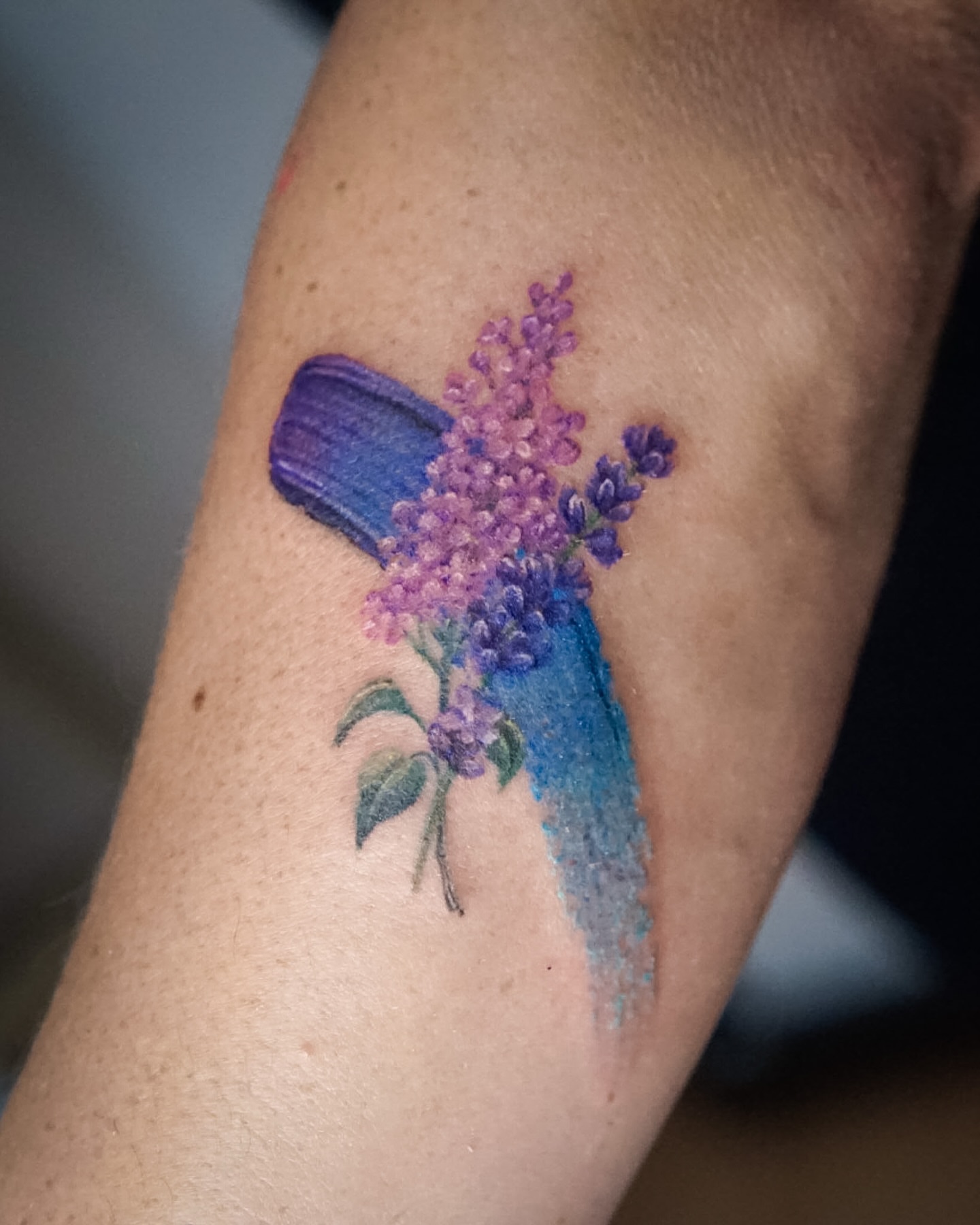 Tattoo by @gemma_tattooer — watercolor