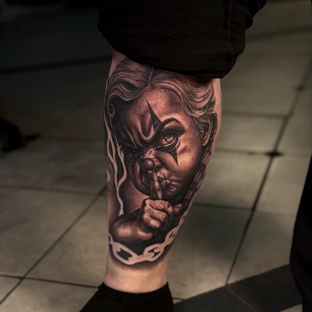 Tattoo by @inktherapy916 — realism, black_and_grey