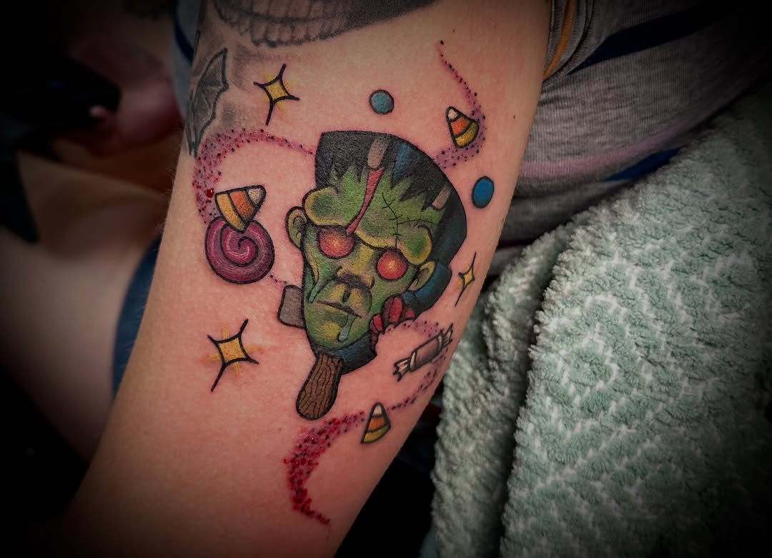 Tattoo by @pink.tattoos_ — new_school