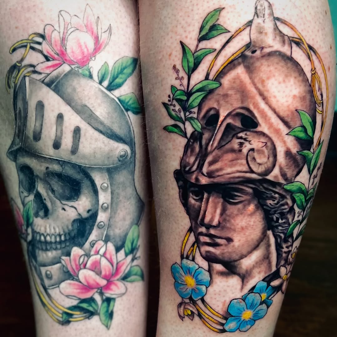 Tattoo by @sydneyrosetattoos — realism, black_and_grey