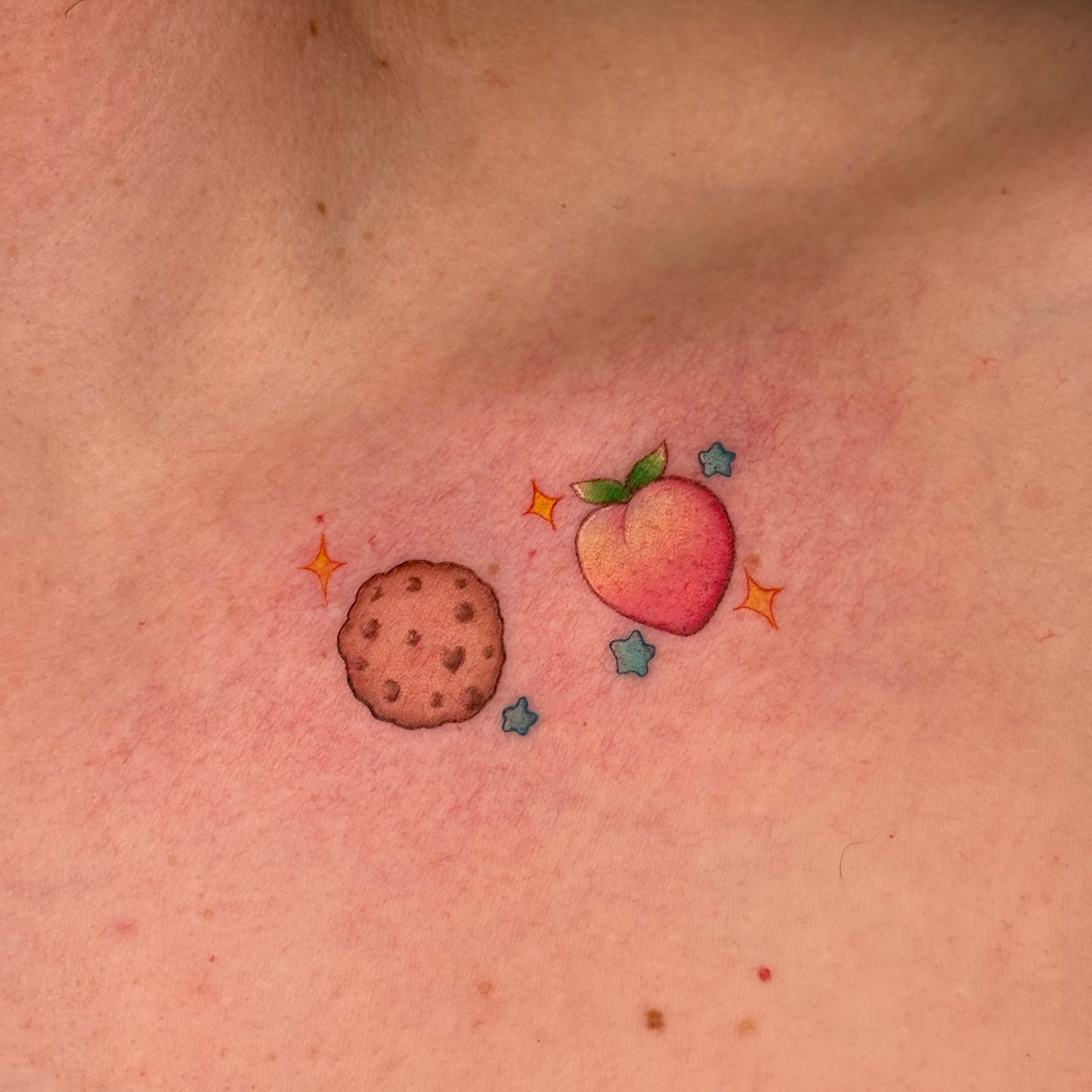 Tattoo by @roselutattoo β dotwork, watercolor