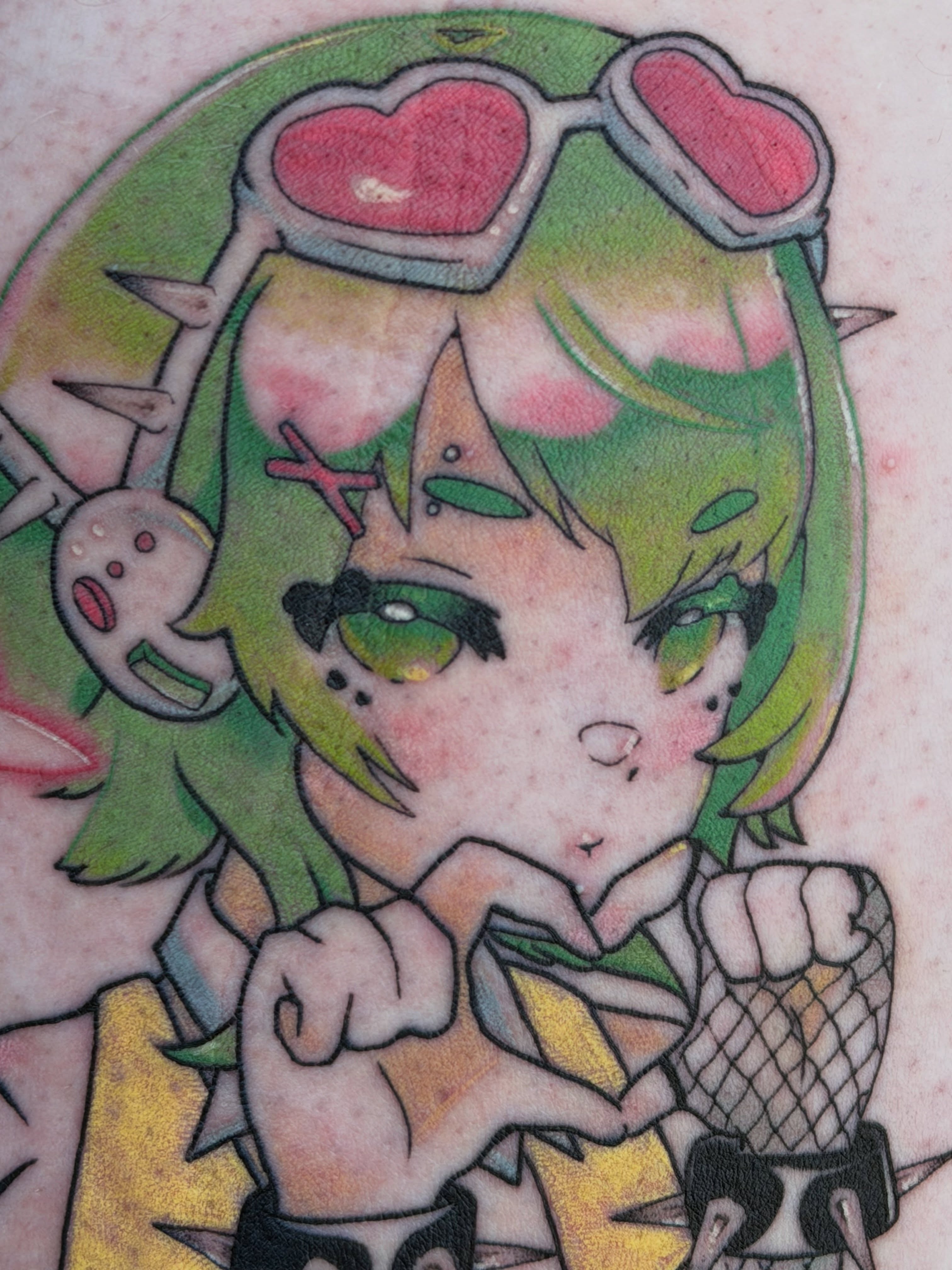 Tattoo by @mitch_soup — anime, illustrative