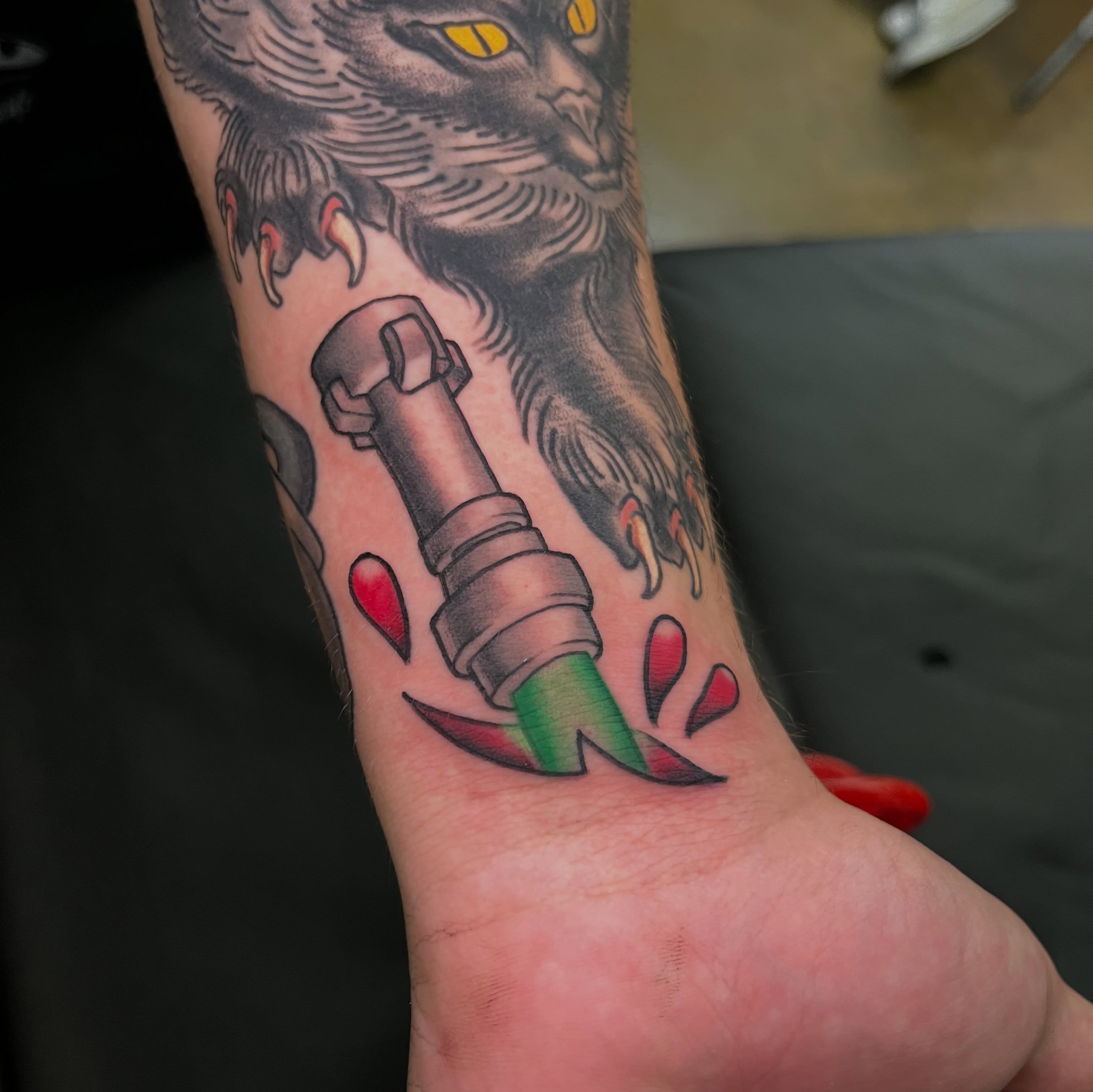 Tattoo by @eptattoos — american_traditional, realism