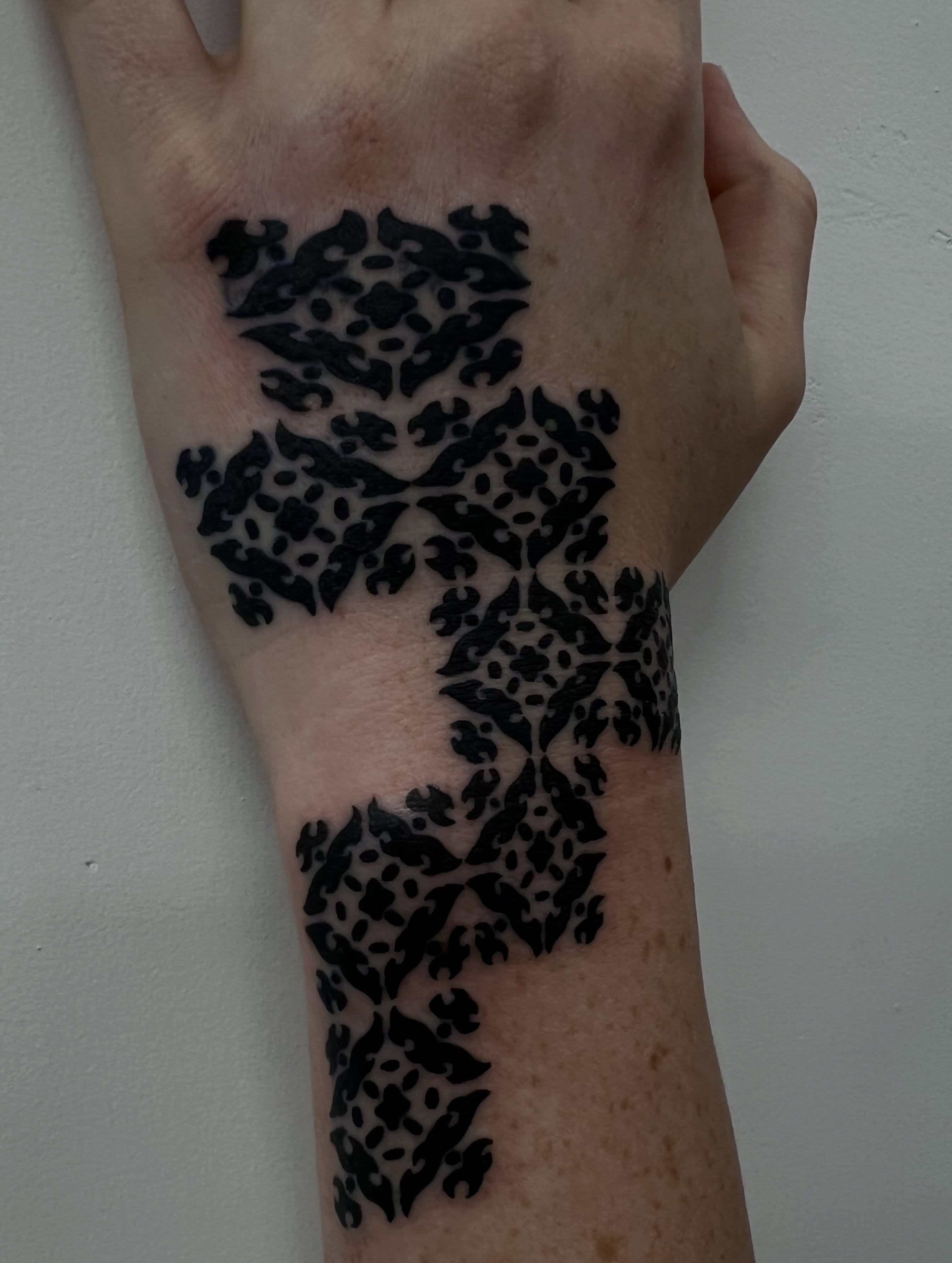 Tattoo by @onionrot — black_and_grey