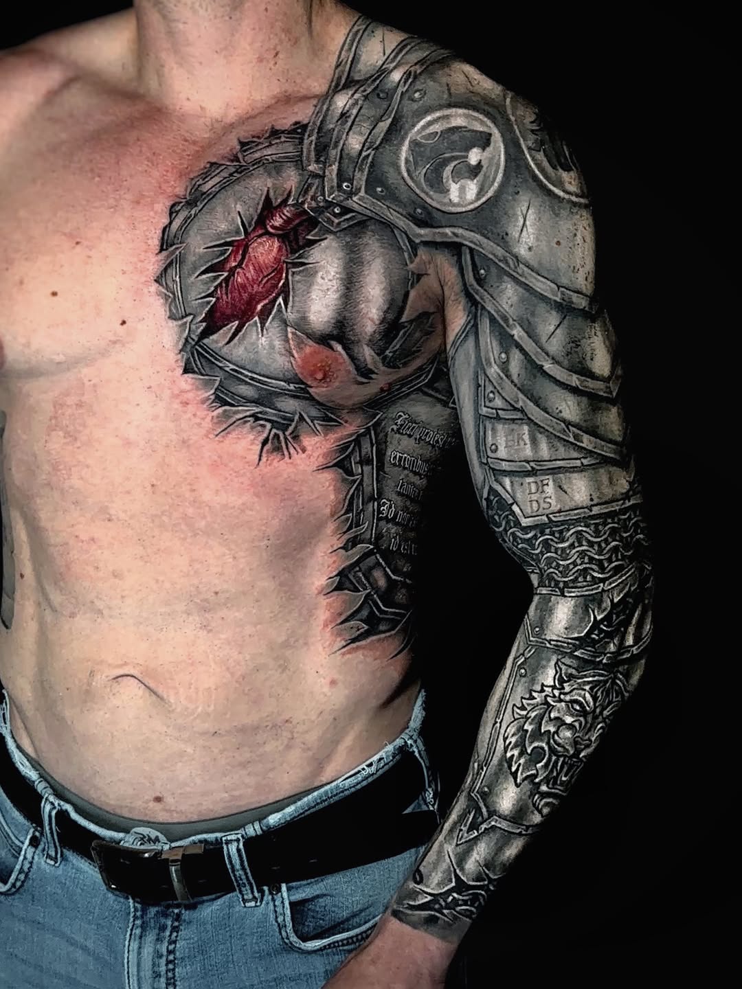 Tattoo by @henrryink — realism, black_and_grey