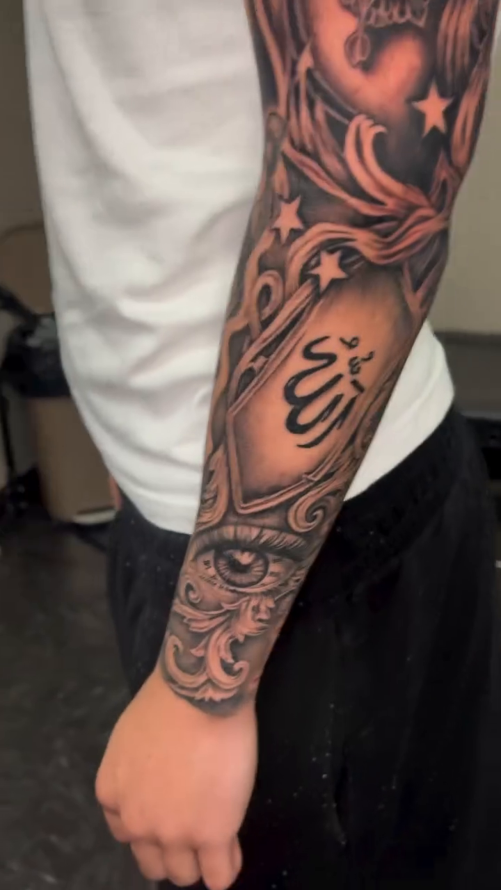 Tattoo by @sheinkd_itt โ black_and_grey, realism
