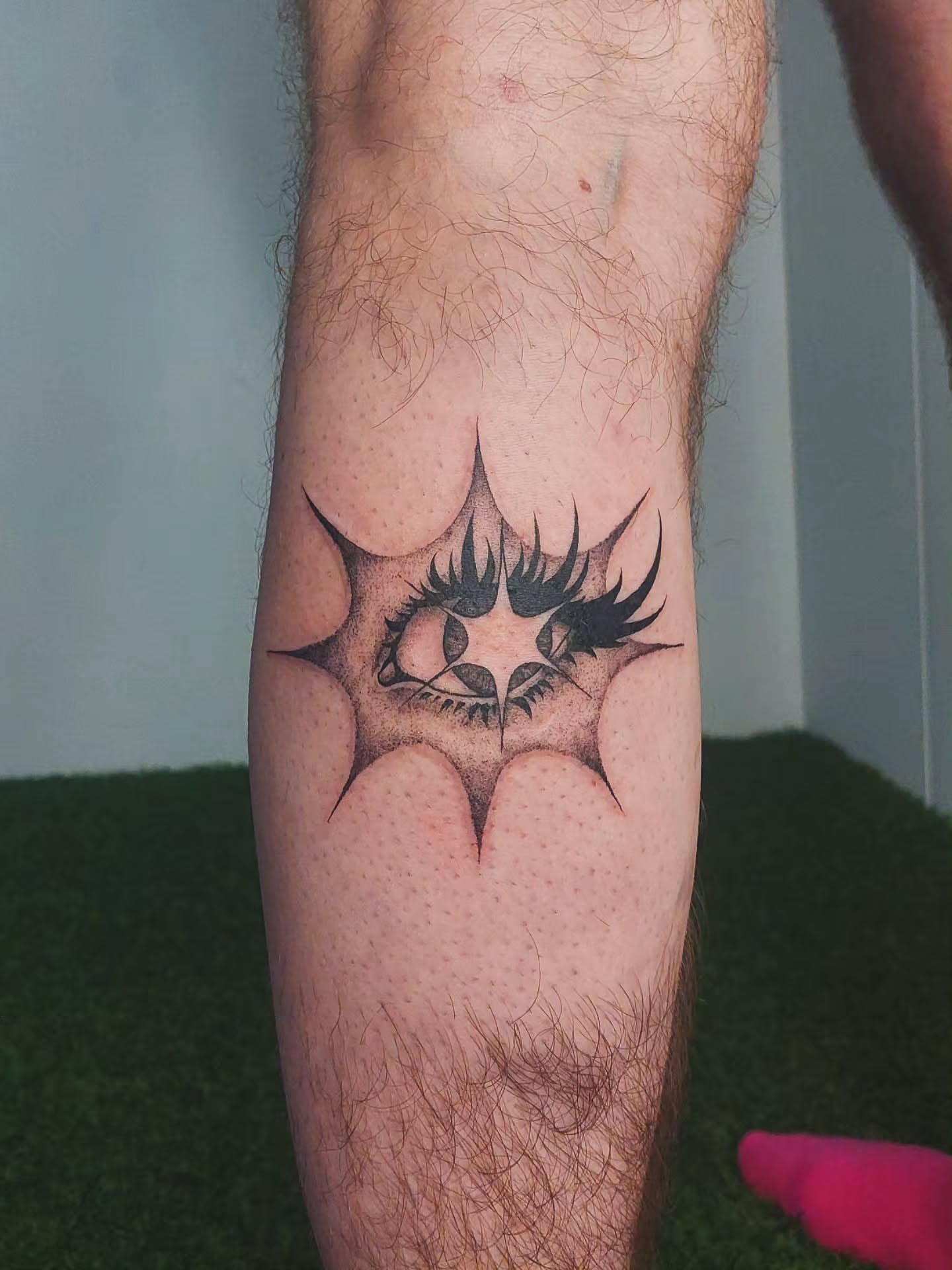 Tattoo by @lulus_tattoos_ — black_and_grey