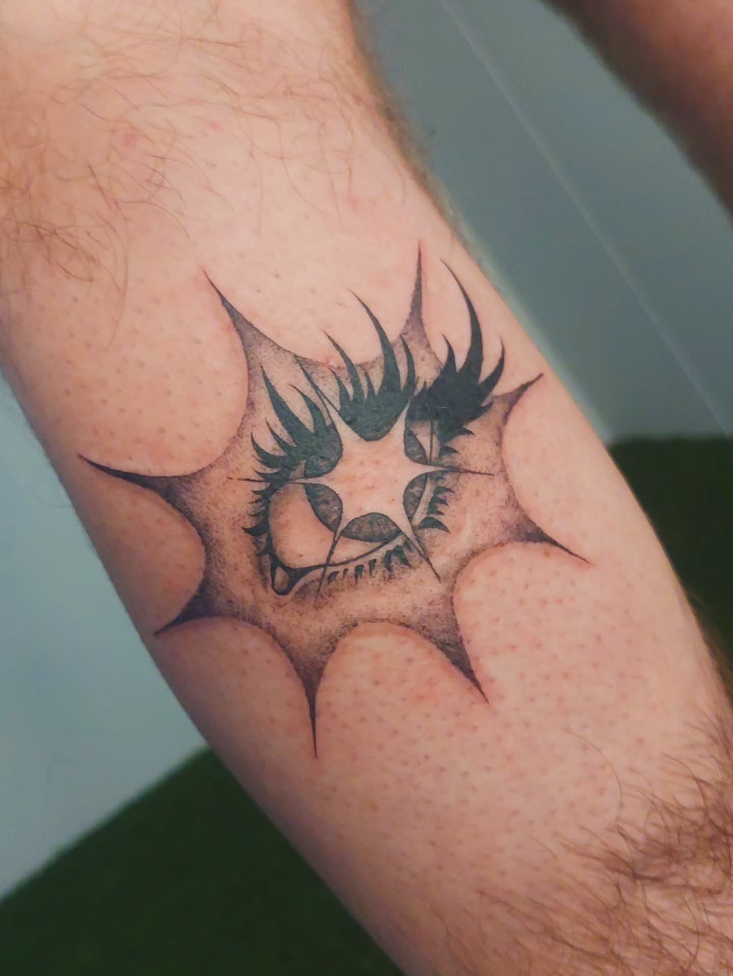 Tattoo by @lulus_tattoos_ — black_and_grey