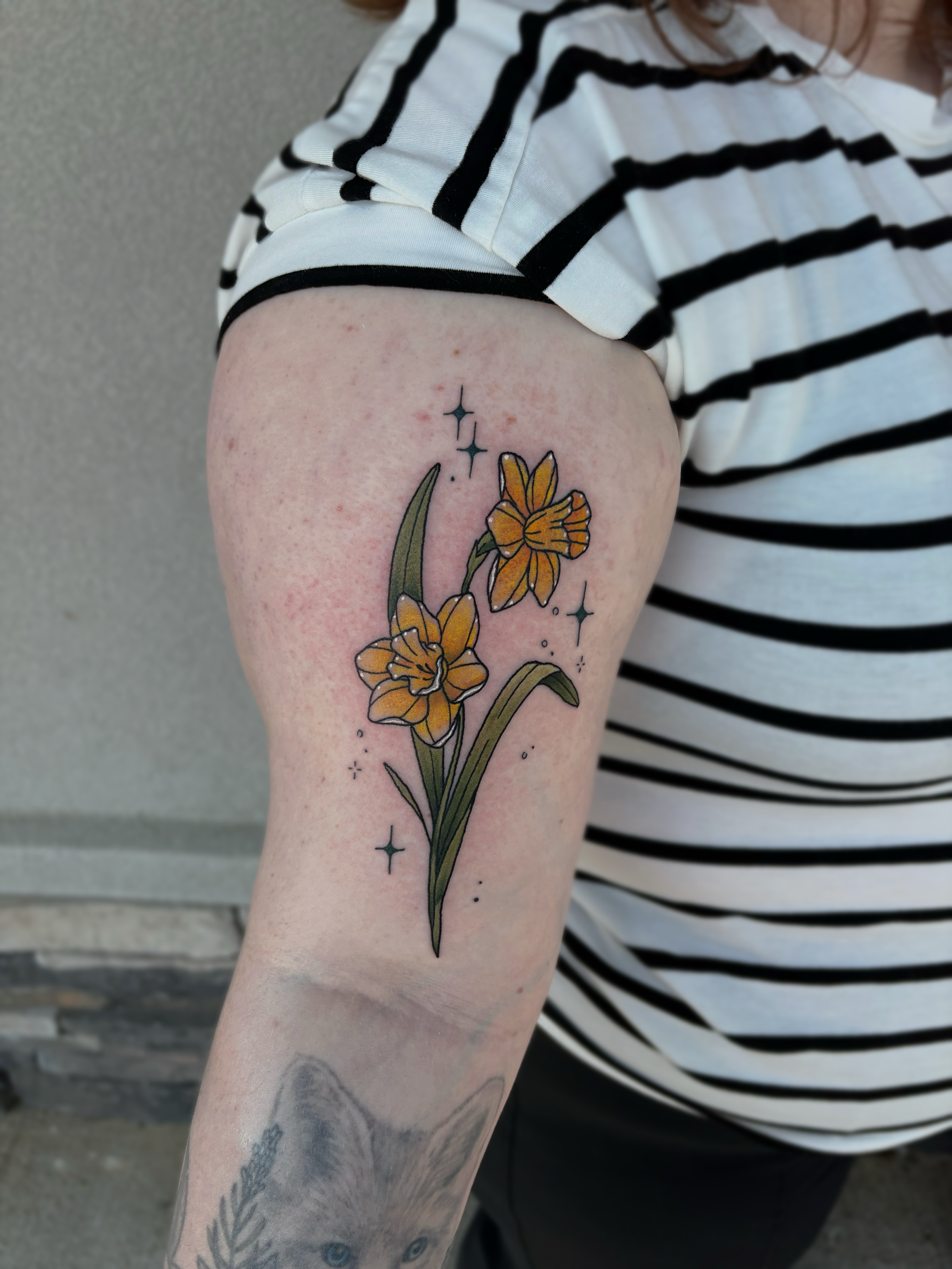 Tattoo by @thetattooedbunny — fine_line, illustrative