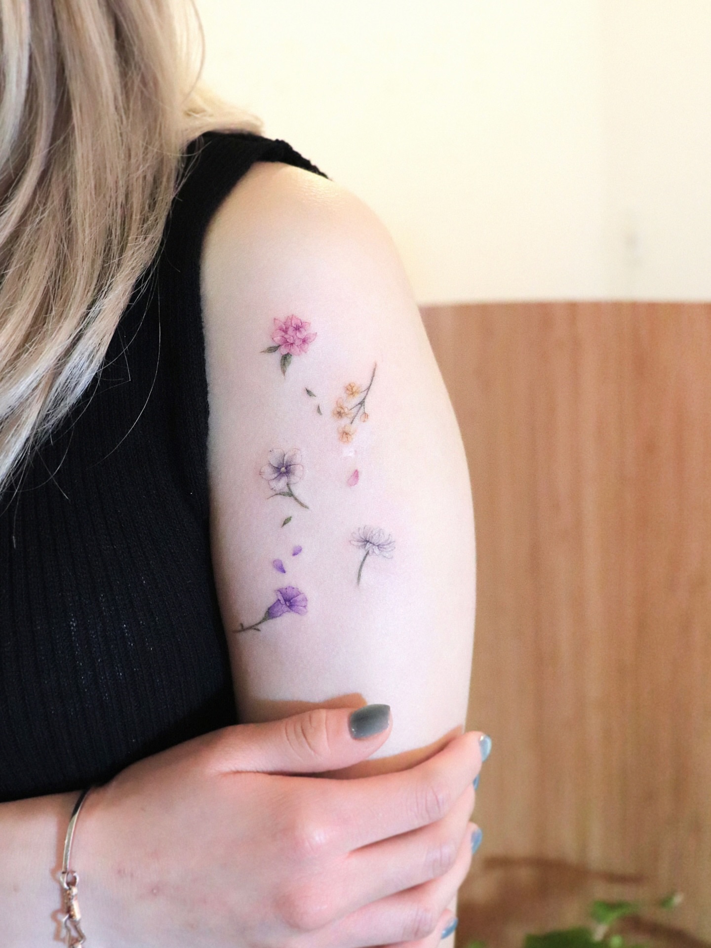 Tattoo by @vanilla__tattoo — watercolor