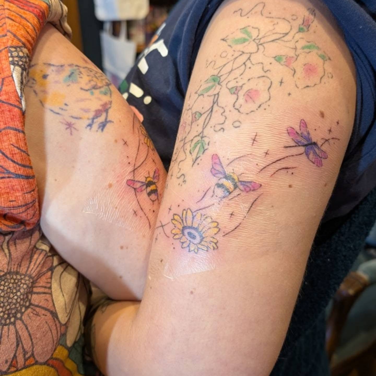Tattoo by @ilaydaatak — dotwork, watercolor