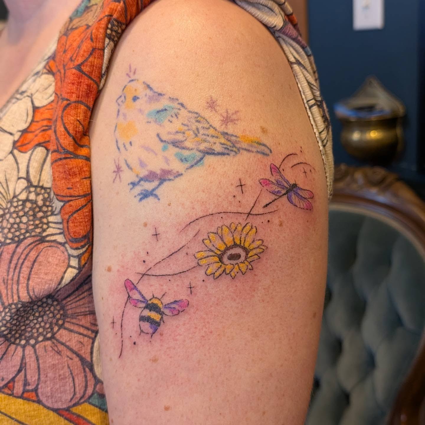 Tattoo by @ilaydaatak — watercolor