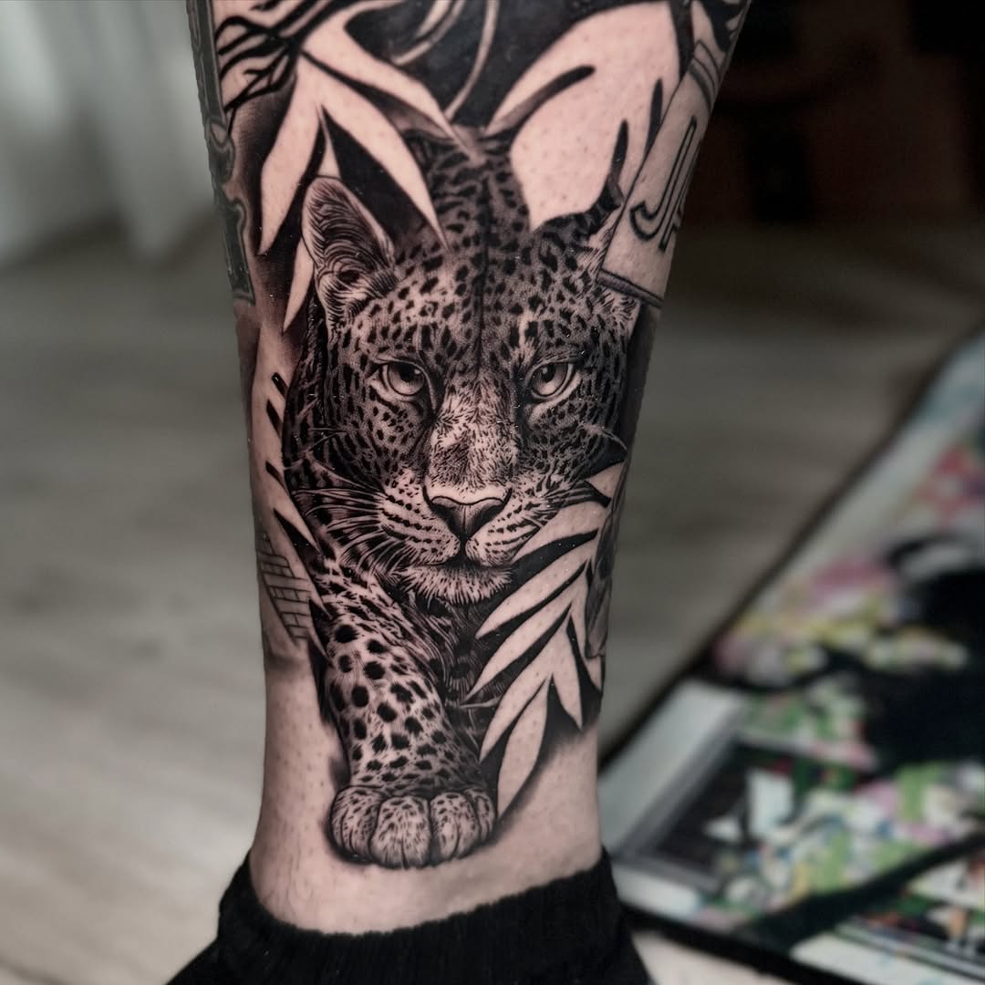 Tattoo by @dj_tattooedyou โ realism, black_and_grey